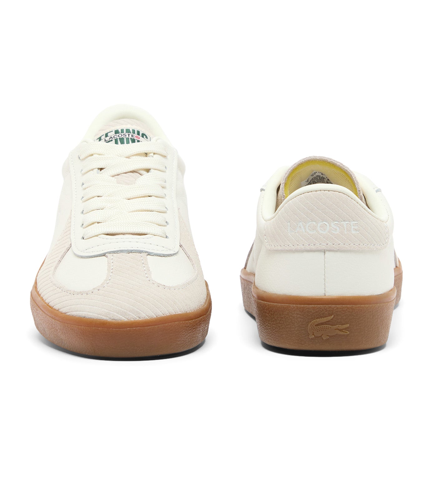 Women's Baseshot Pro Leather Sneakers Off White/Gum