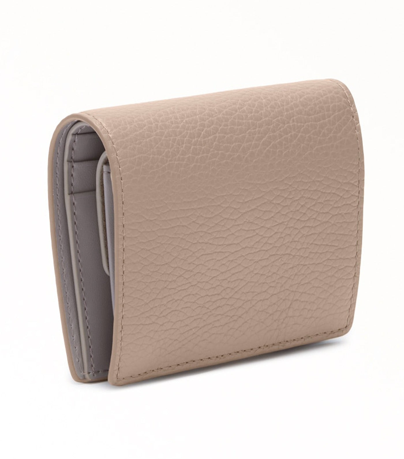 Giada S Compact Wallet Stucco Gray