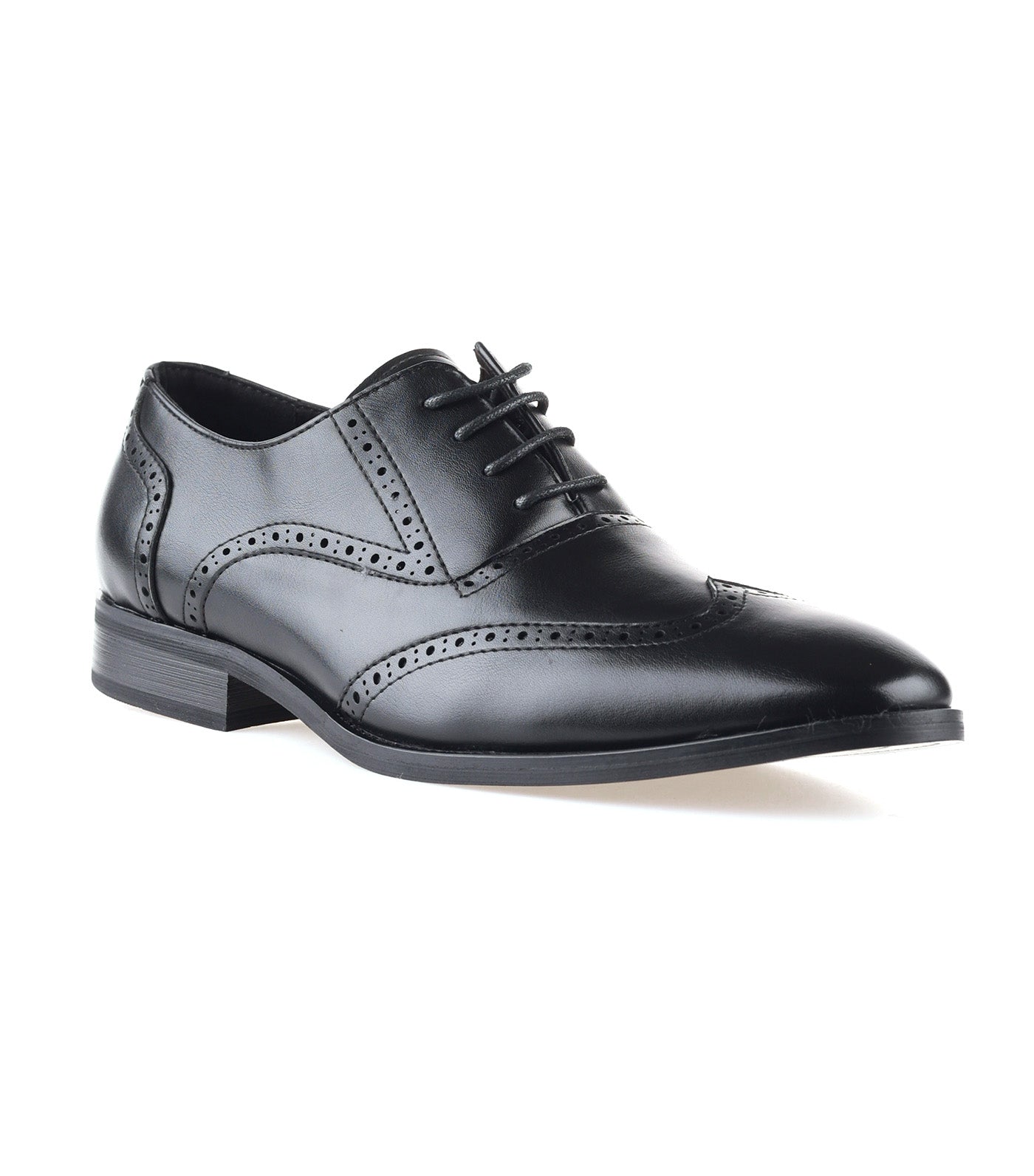 Kenneth Cole Anders Wingtip Lace Up Black