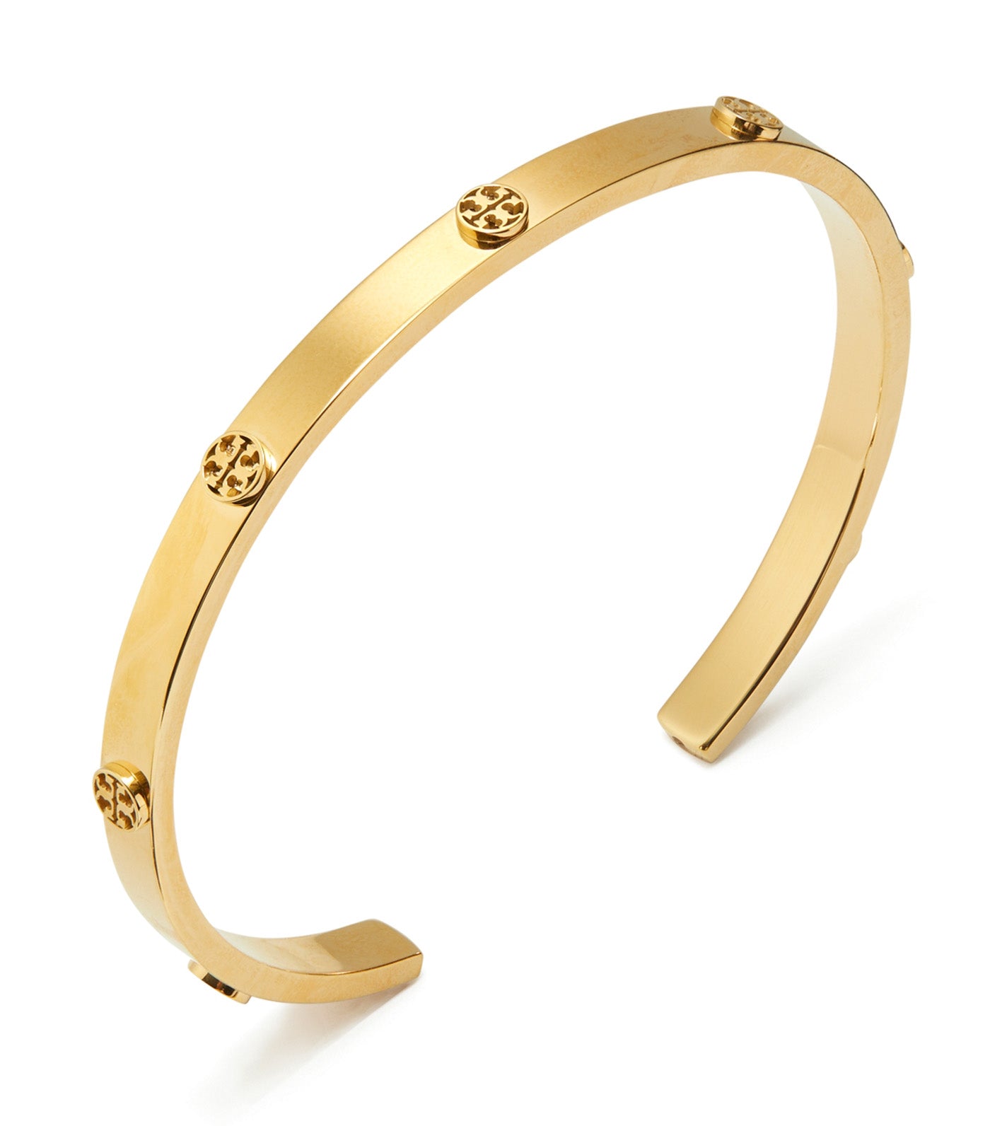 Tory Burch Thin Miller Stud Cuff Tory Gold