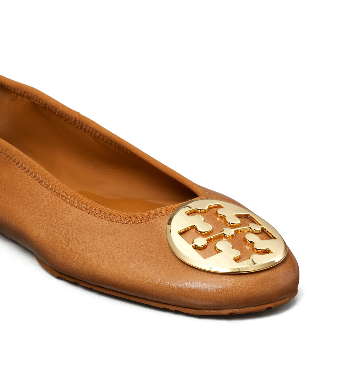 Reva Travel Ballet Pecan Praline/Gold