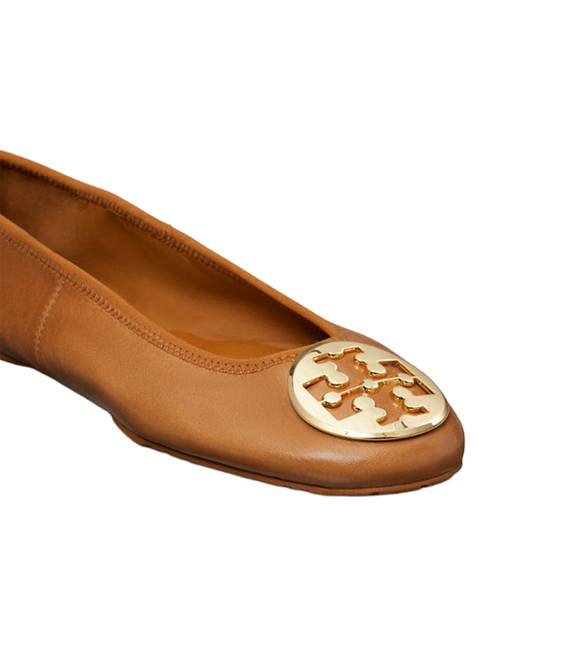 Reva Travel Ballet Pecan Praline/Gold