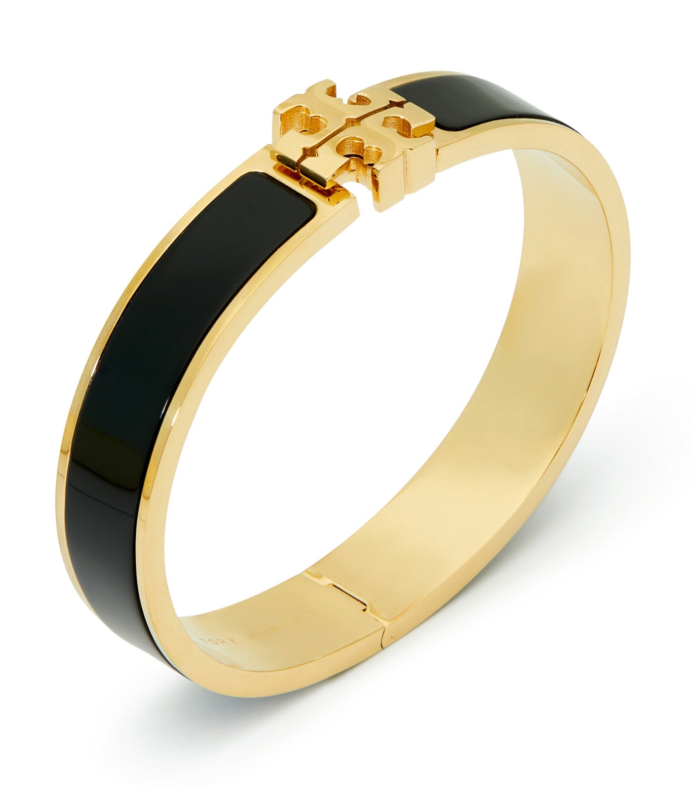 Tory Burch Kira Enamel Bracelet Tory Gold/Black