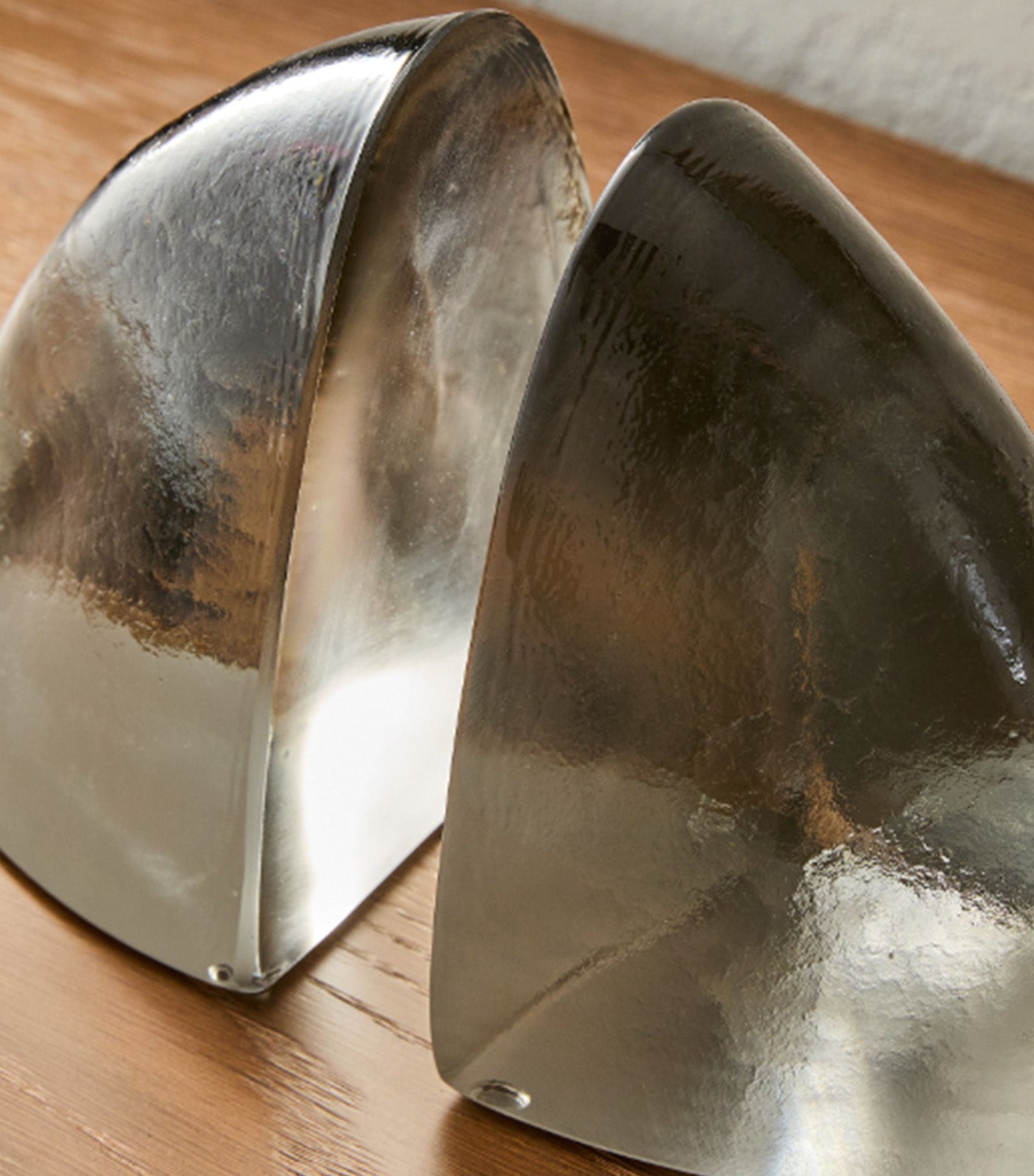 Cast Glass Sculptural Bookend