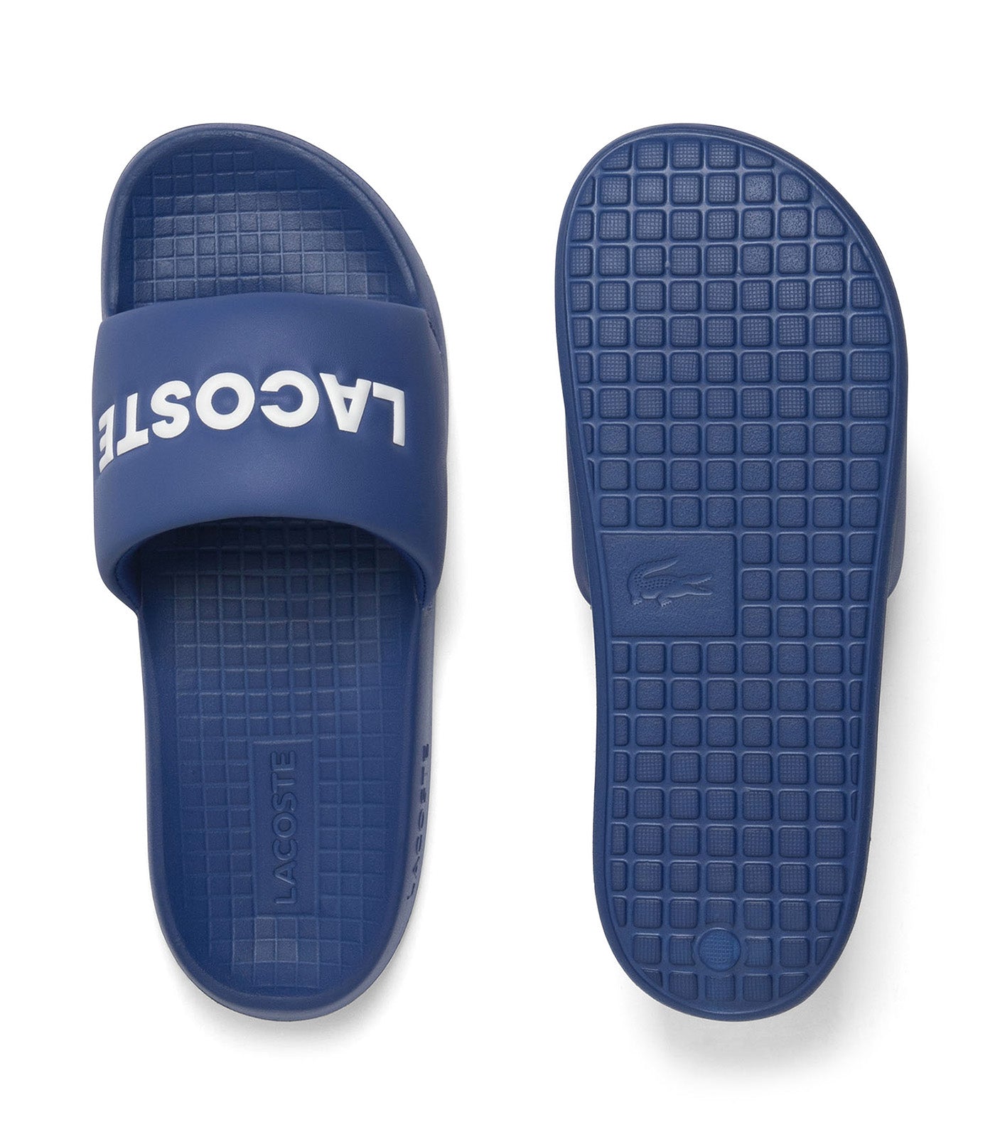 Lacoste Men's Serve Slide 1.0 Blue/White