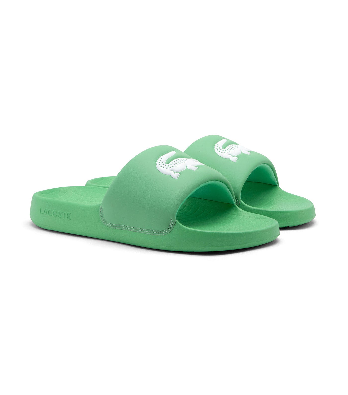 Lacoste Men's Serve Slide 1.0 Green/White