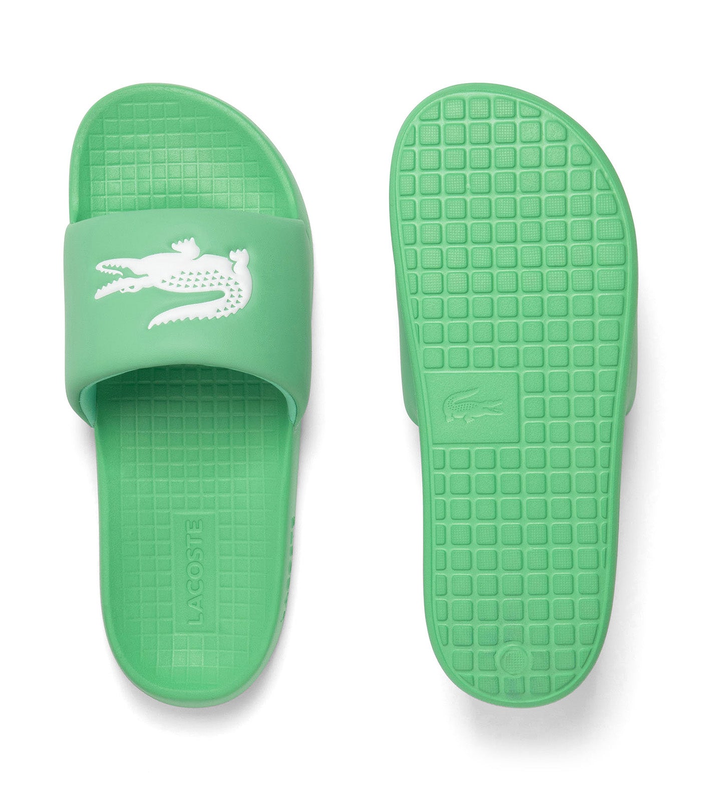 Lacoste Men's Serve Slide 1.0 Green/White
