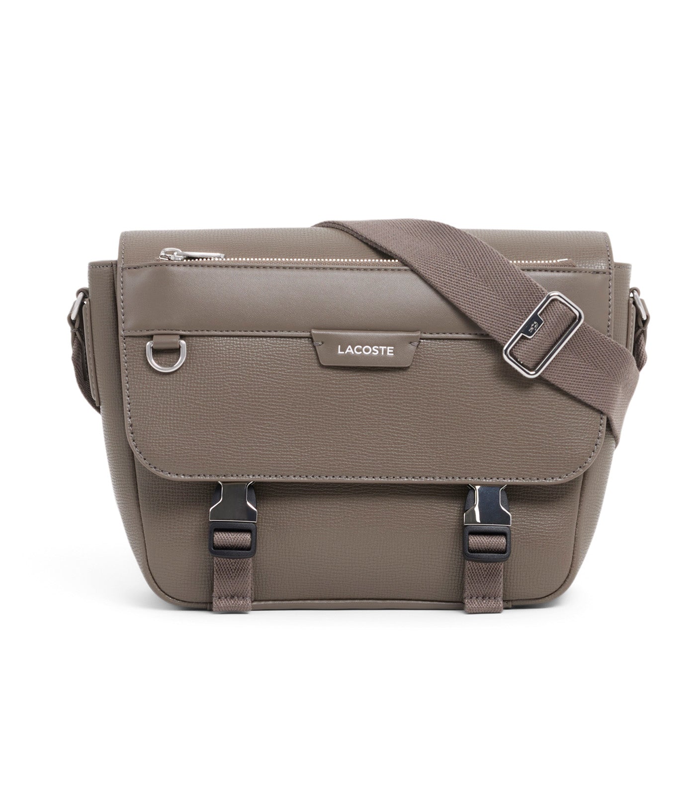 Ossian Flap Close Leather Satchel