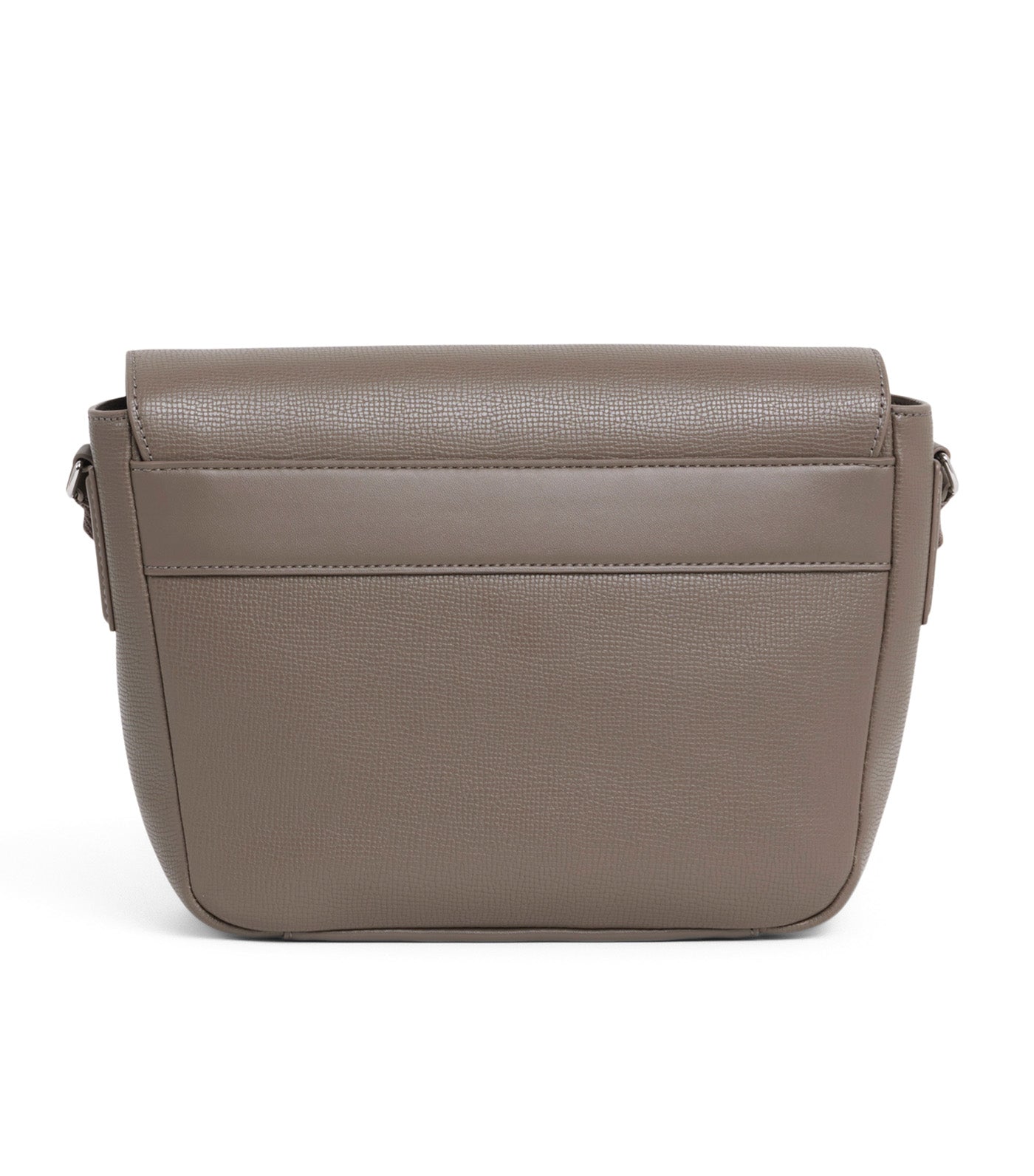 Ossian Flap Close Leather Satchel