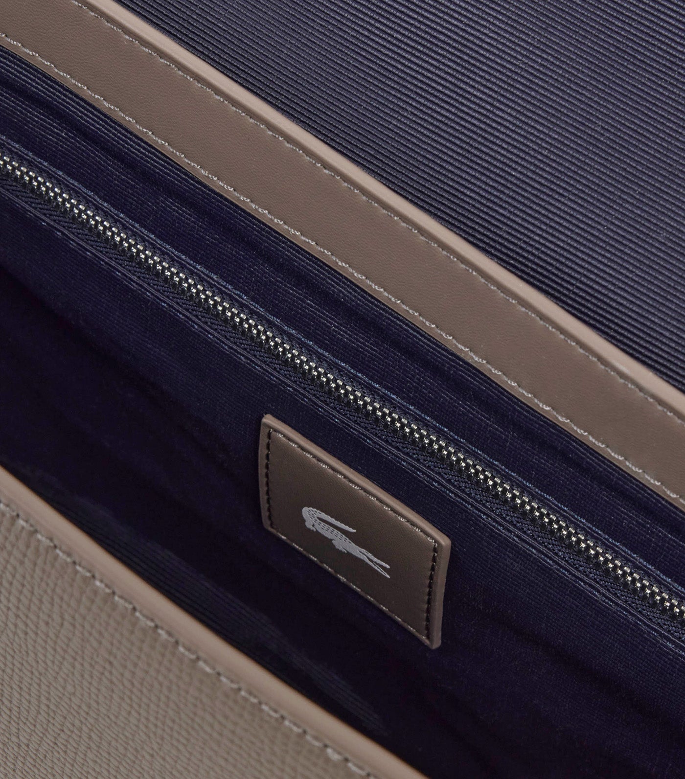 Ossian Flap Close Leather Satchel
