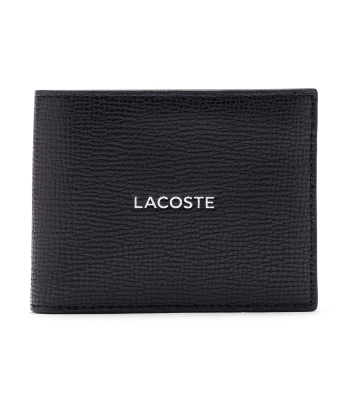 Small Ossian Leather Billfold Black