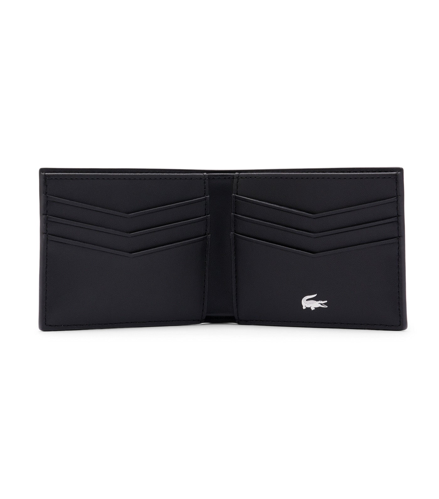 Small Ossian Leather Billfold Black
