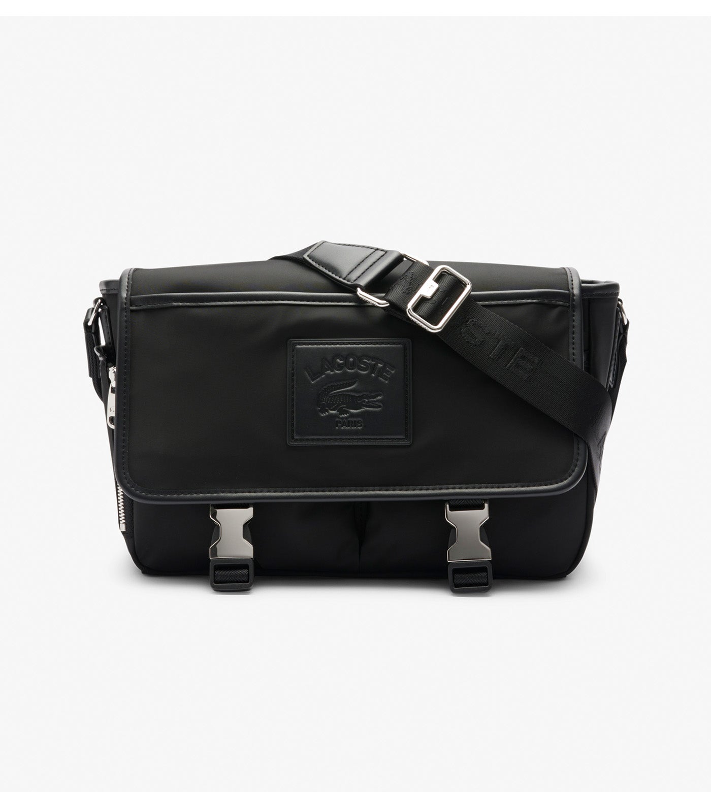 Classic Flap Close Satchel Noir