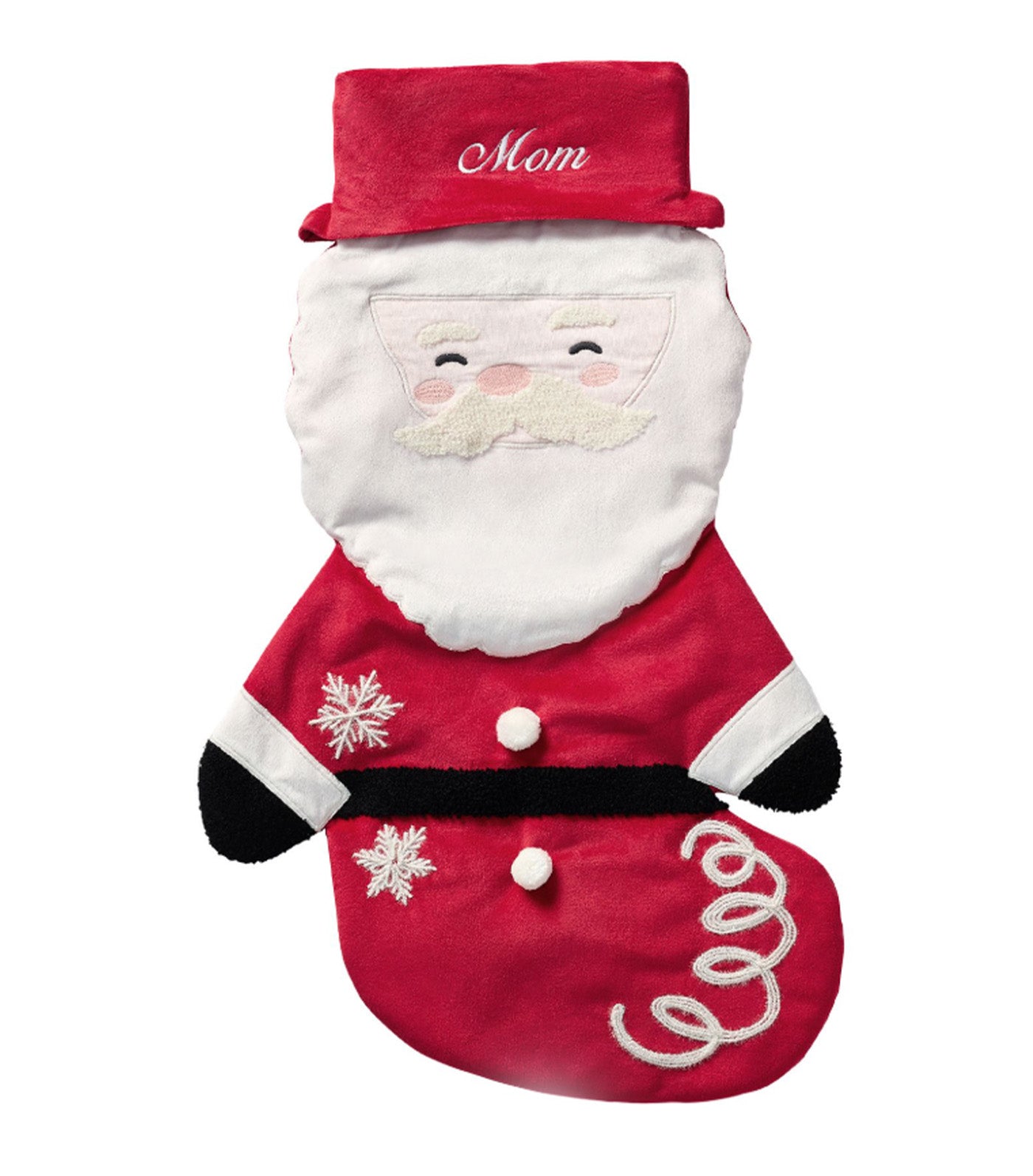 Shaped Velvet Christmas Stocking Collection