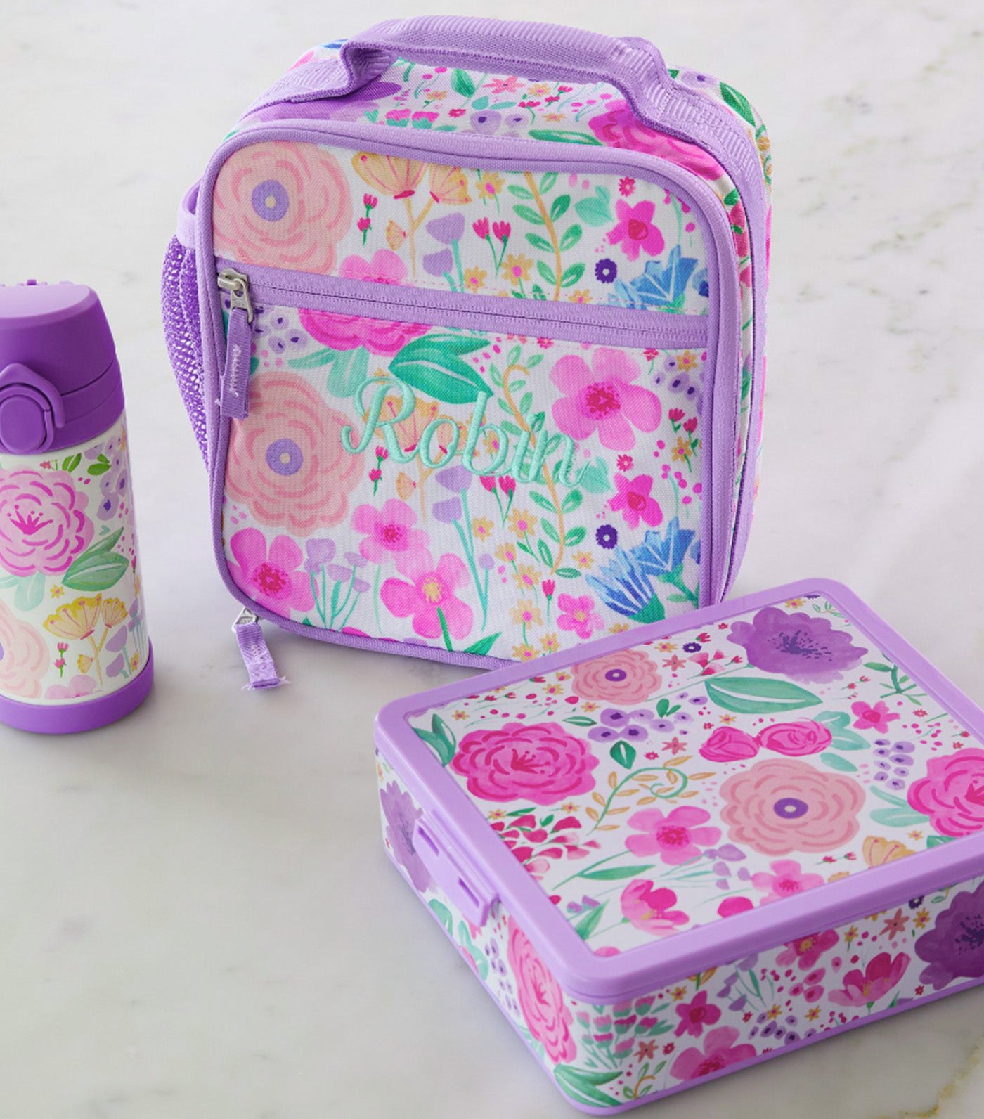 Mackenzie All-in-One Printed Bento Box