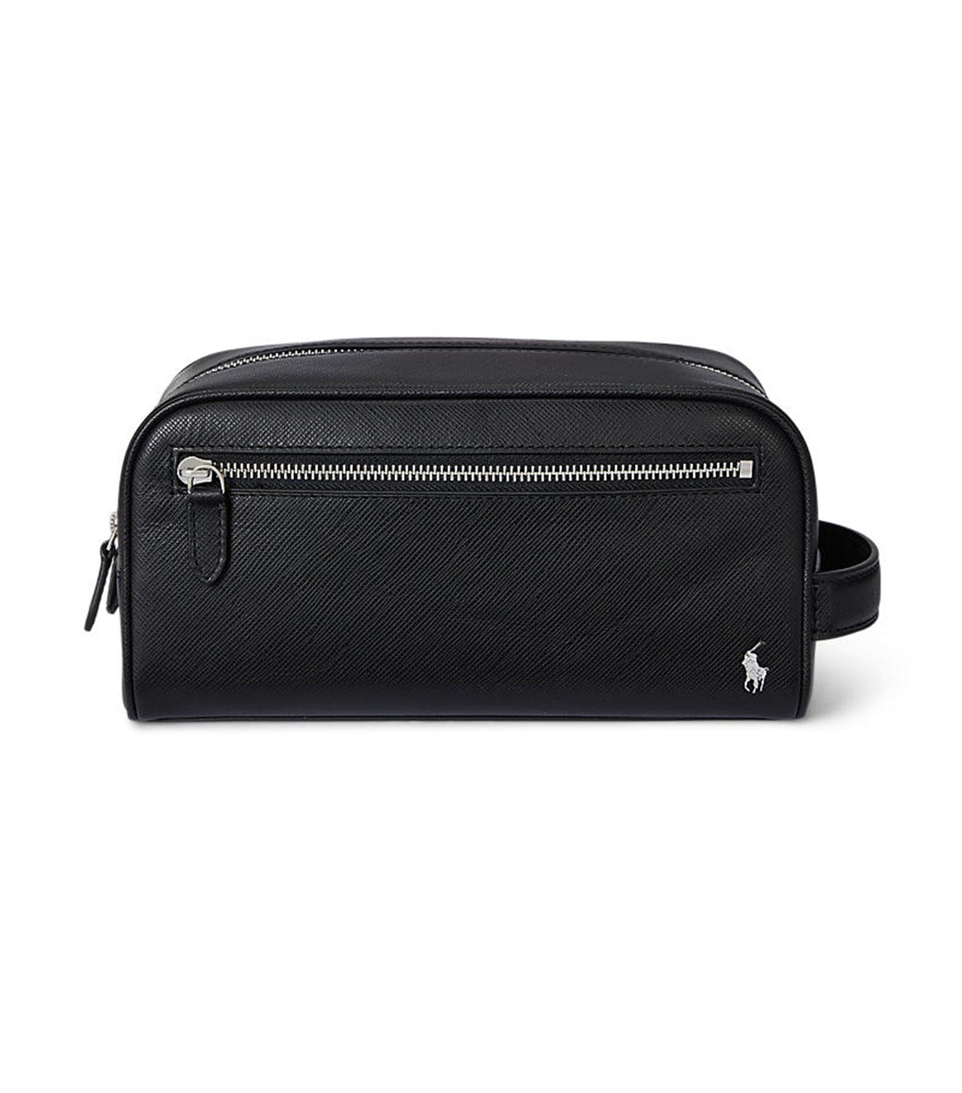 Saffiano Leather Travel Case Black