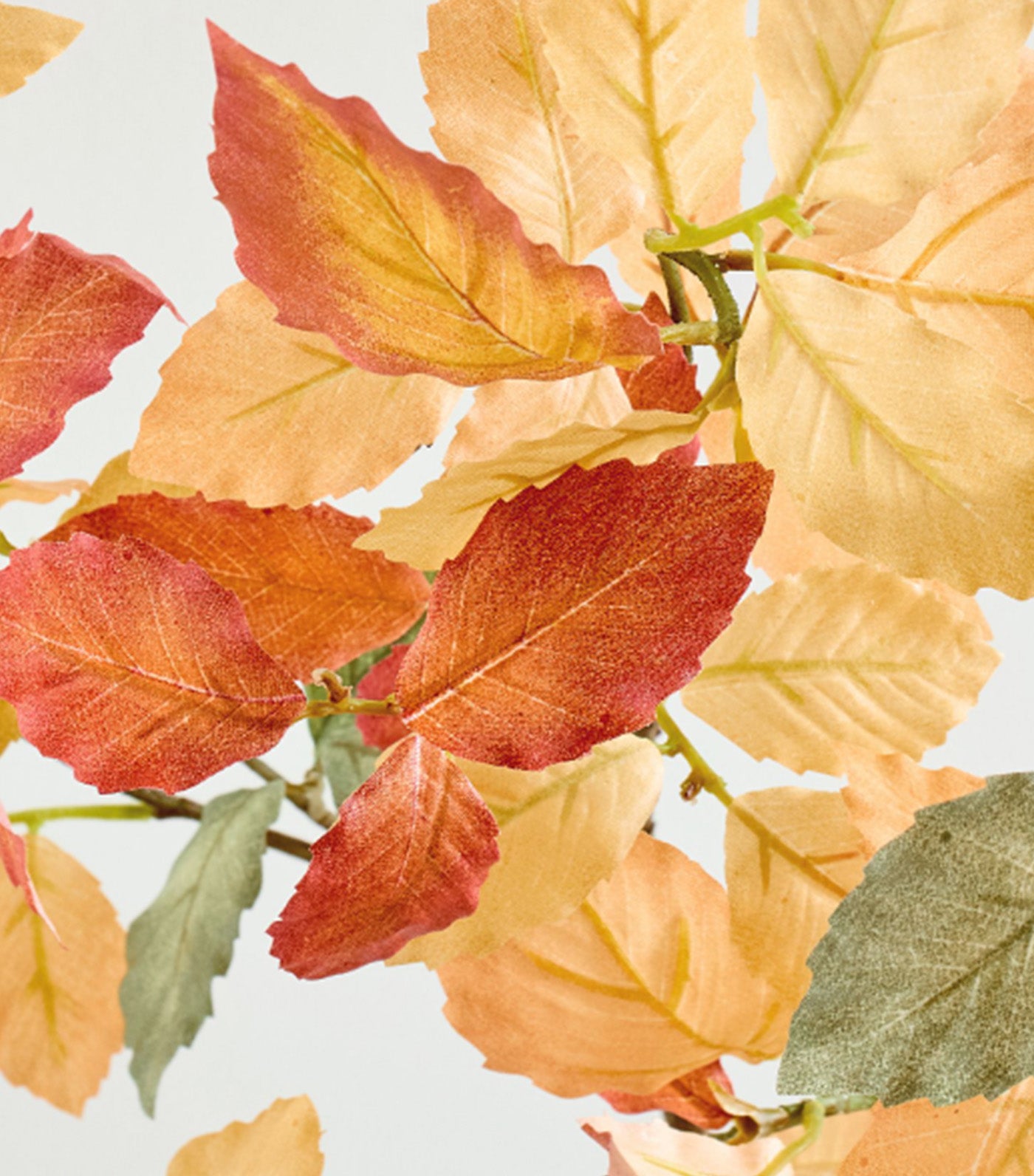 Faux Beech Leaf Branch