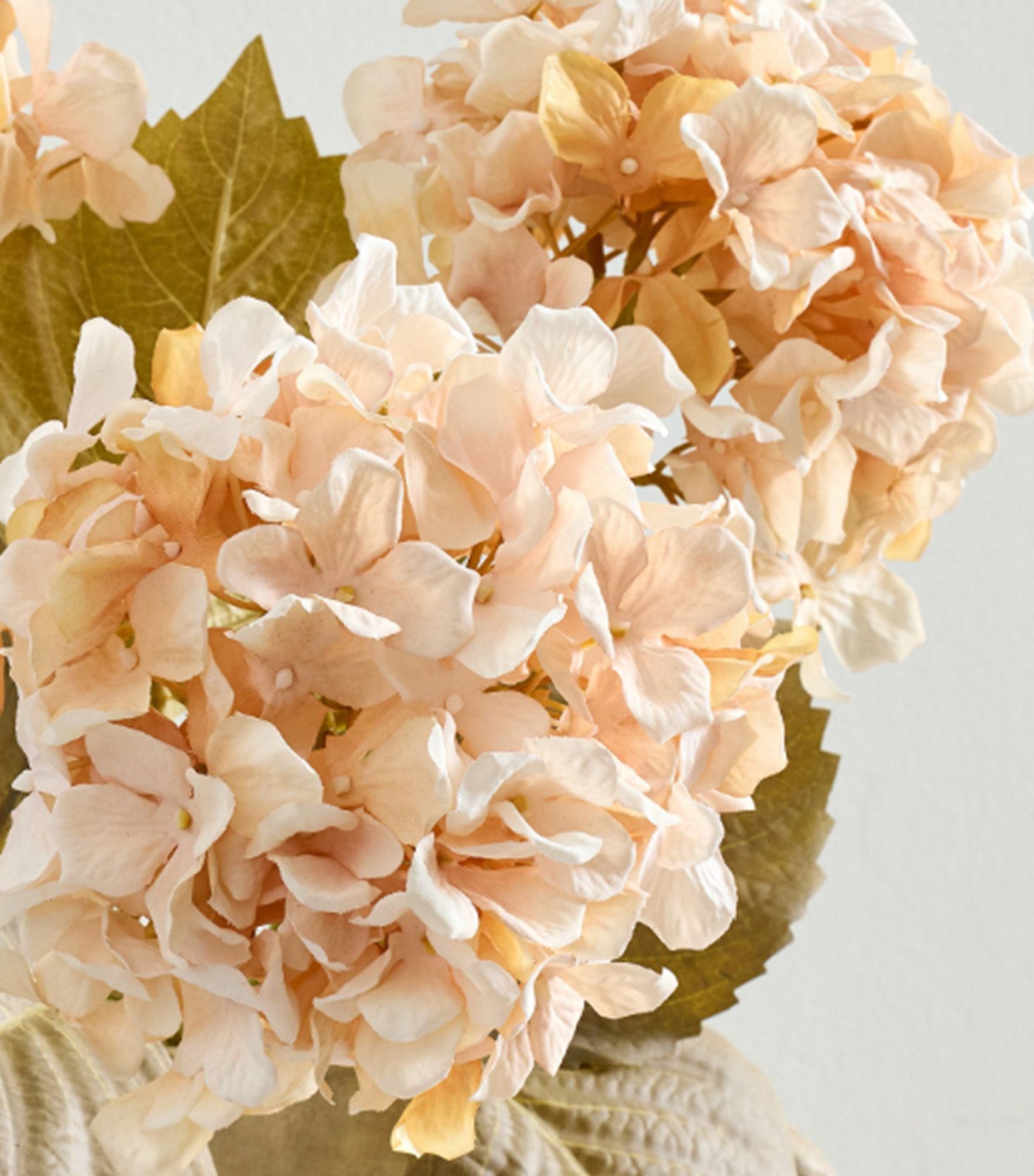 Faux Cream Hydrangea Bundle