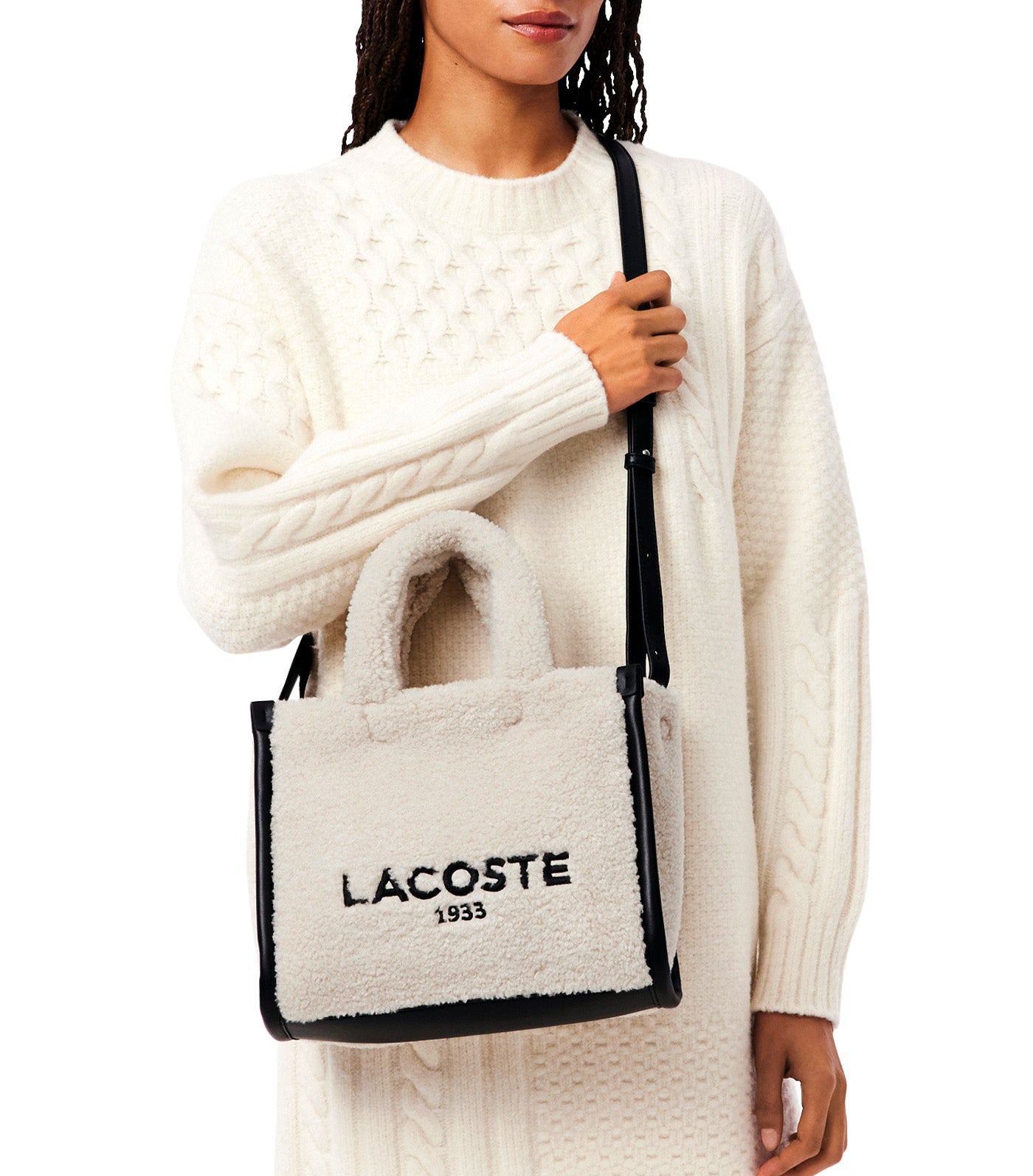 Small Heritage Tote Natural Black