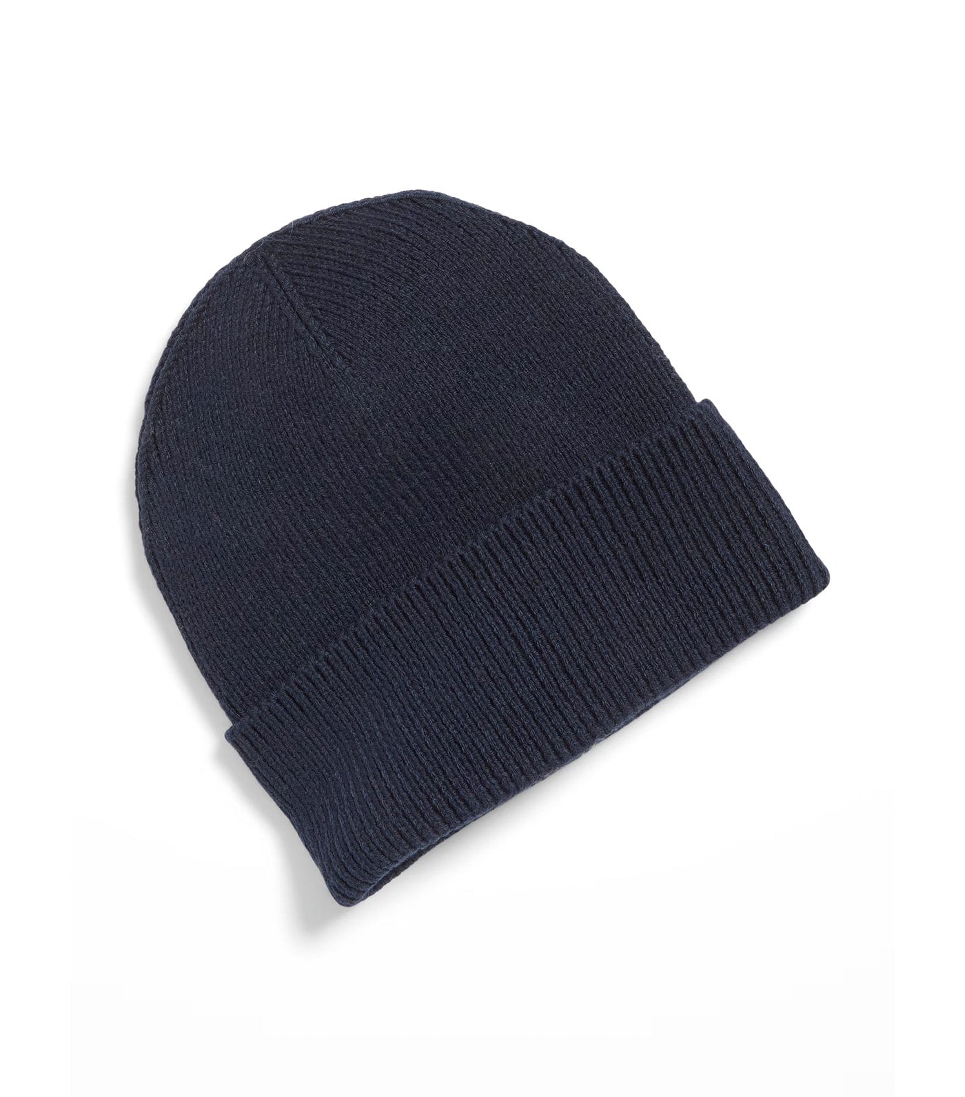 Old Navy Wide-Cuff Ribbed Beanie for Men In The Navy