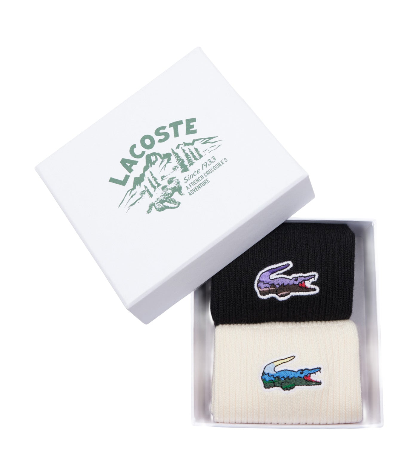 Lacoste 2-Pack Cotton Socks Black/Lapland