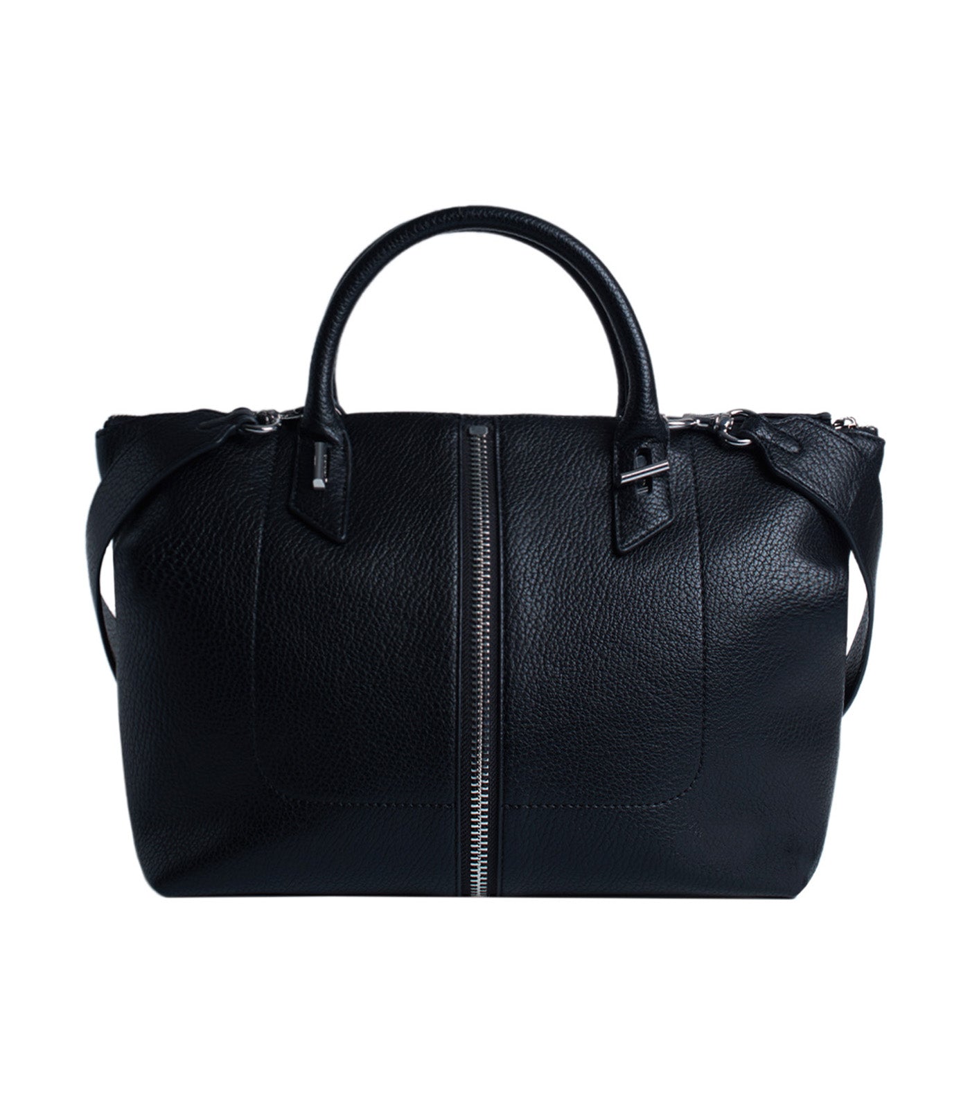 Zinna Satchel Handbag Black