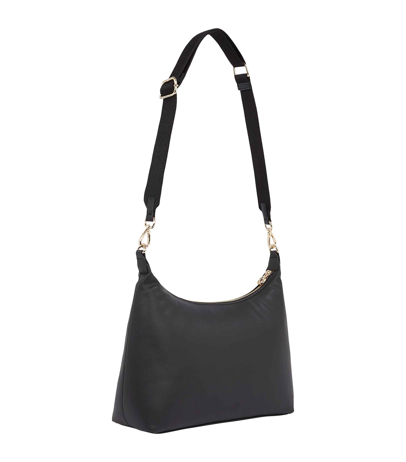 Women's Popette Soft Shoulder Bag Black