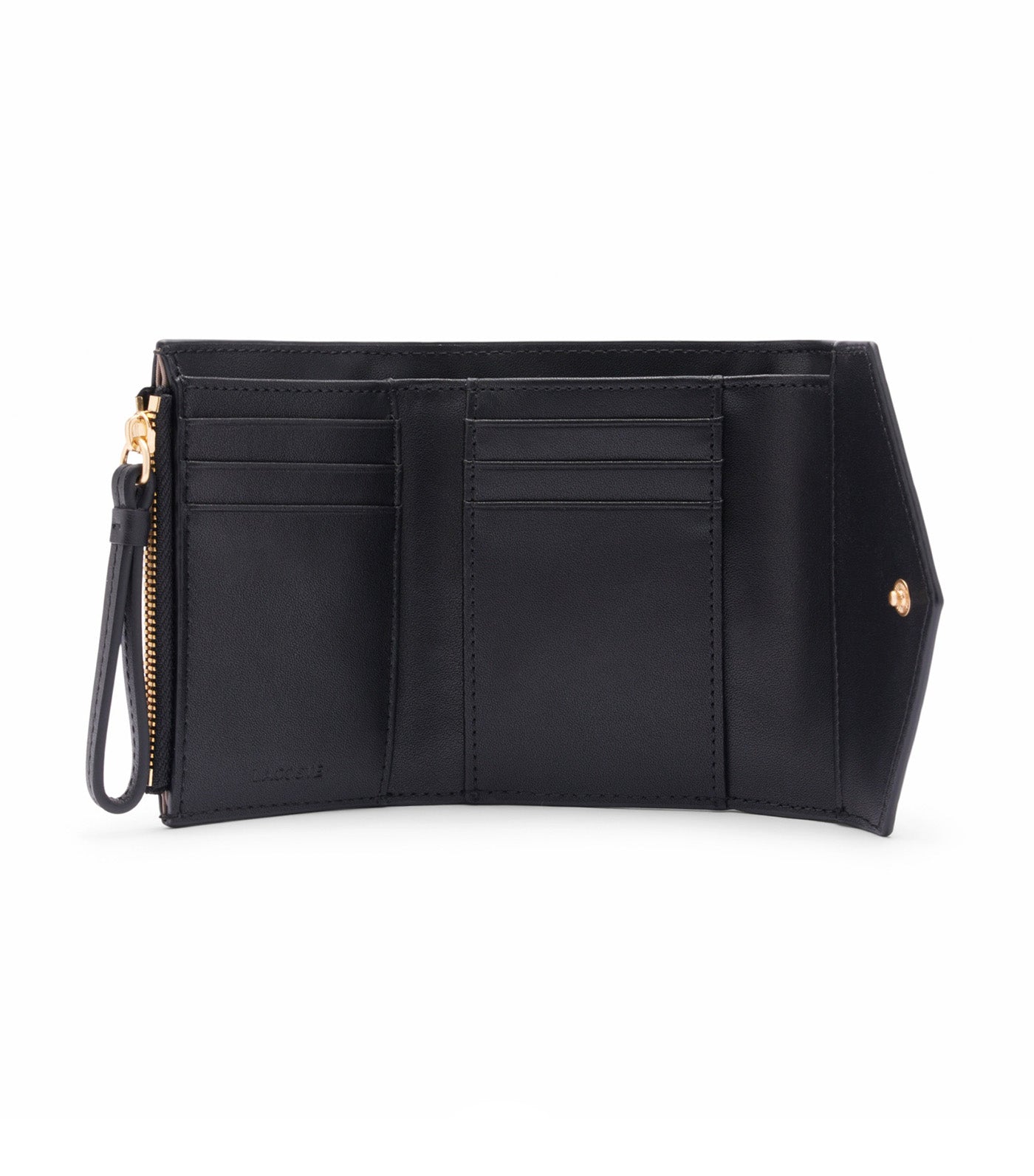 Crocodelle Leather Billfold Noir