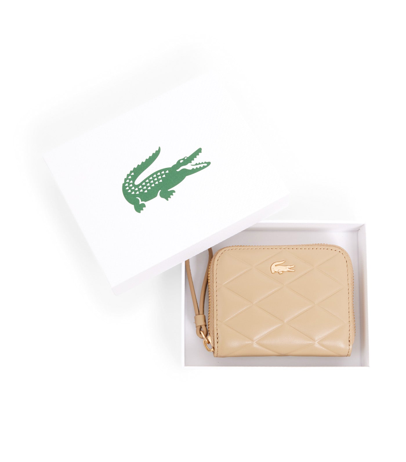 Small Crocodelle Leather Coin Purse