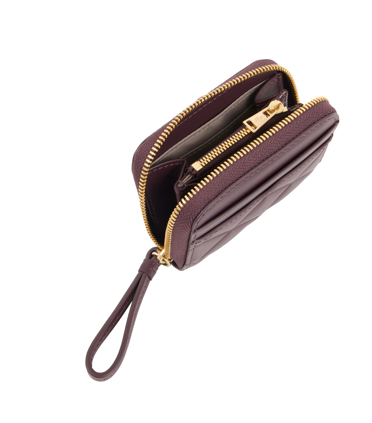 Small Crocodelle Leather Coin Purse Oxalis