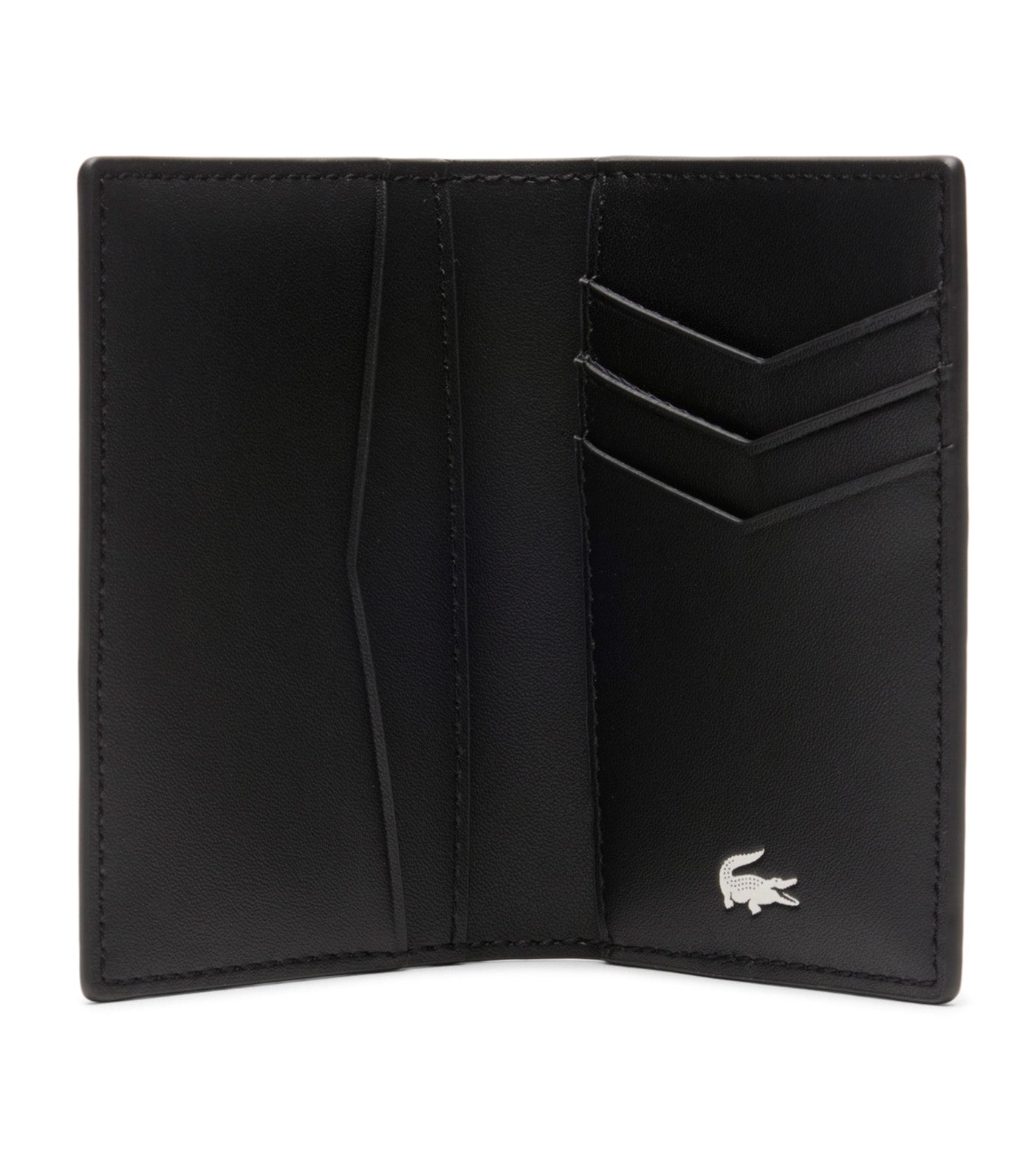 Ossian Vertical Leather Billfold Noir