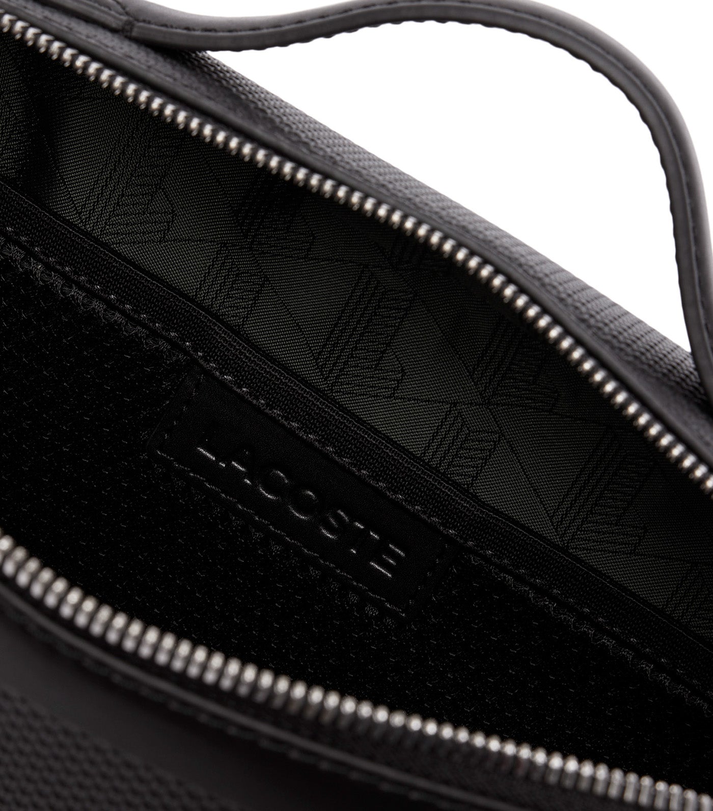 Small Chantaco Leather Reporter Bag Noir