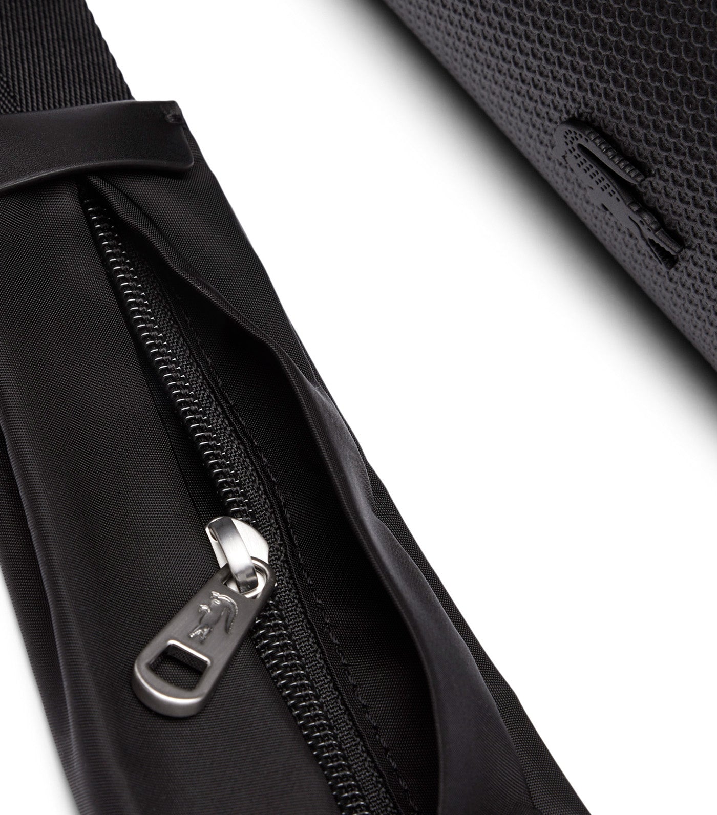 Small Chantaco Leather Reporter Bag Noir