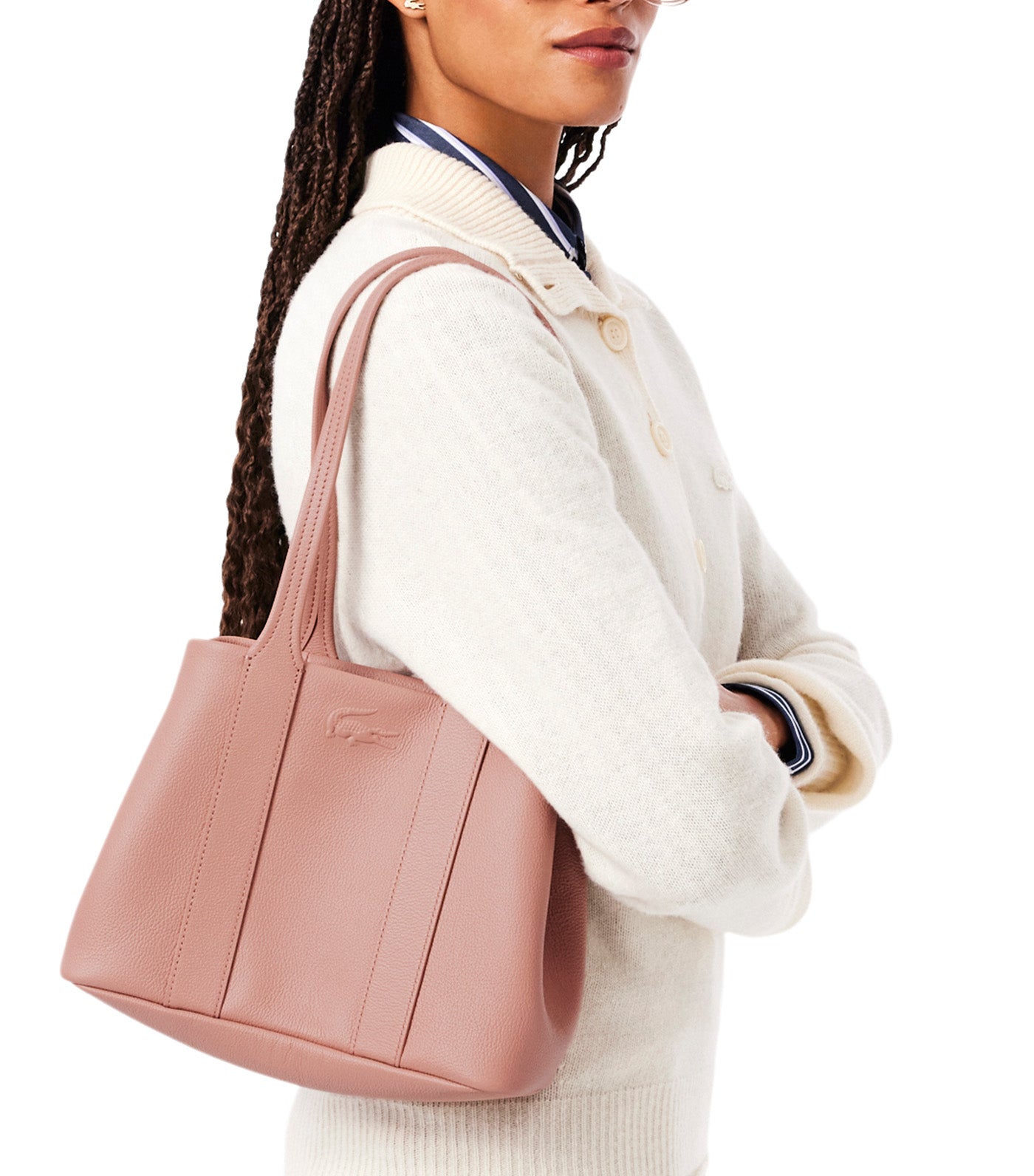 Small City Court Grain Leather Tote