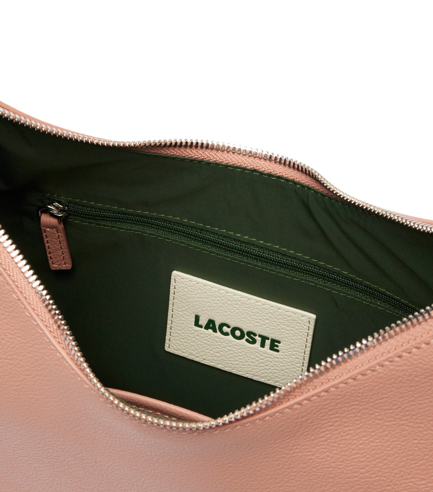 City Court Grain Leather Hobo Bag