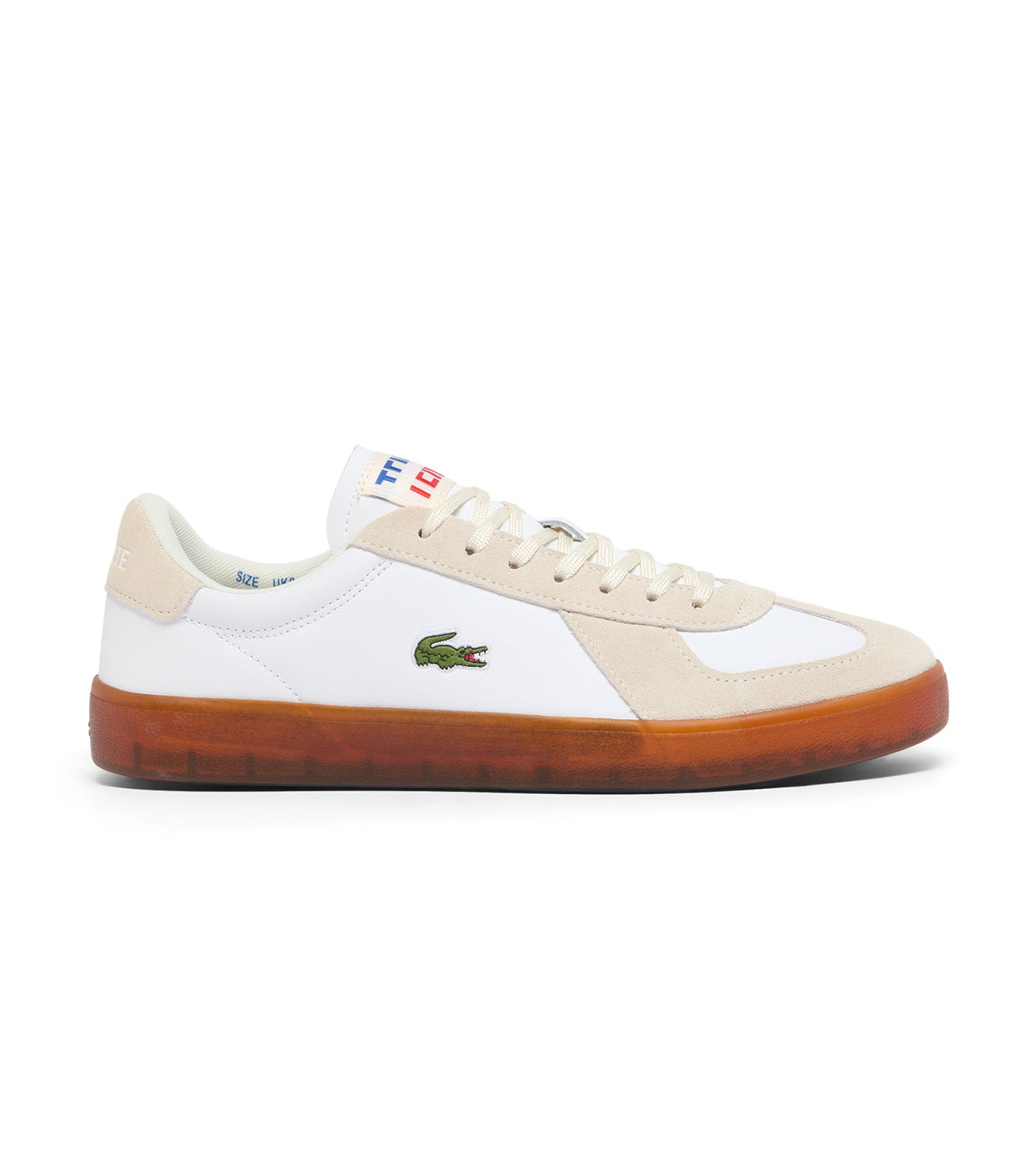 Lacoste Men's Baseshot Pro Leather Sneakers White/Gum