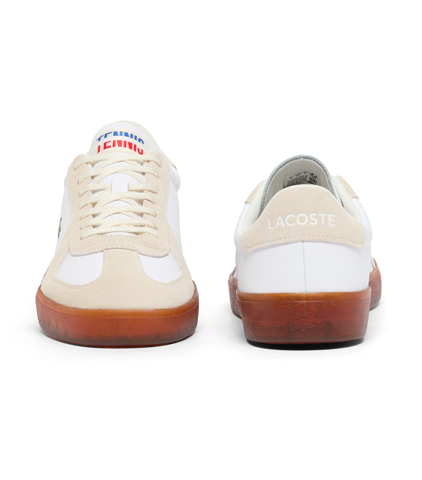 Lacoste Men's Baseshot Pro Leather Sneakers White/Gum