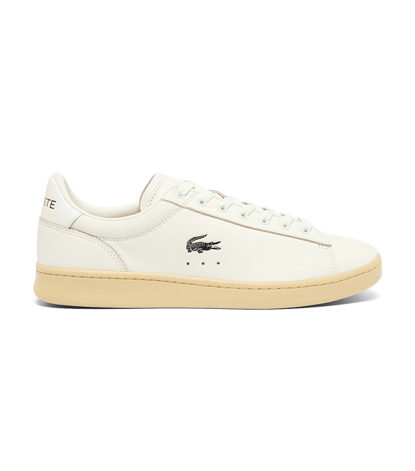Men's Carnaby Set Leather Sneakers Off White/Light Yellow