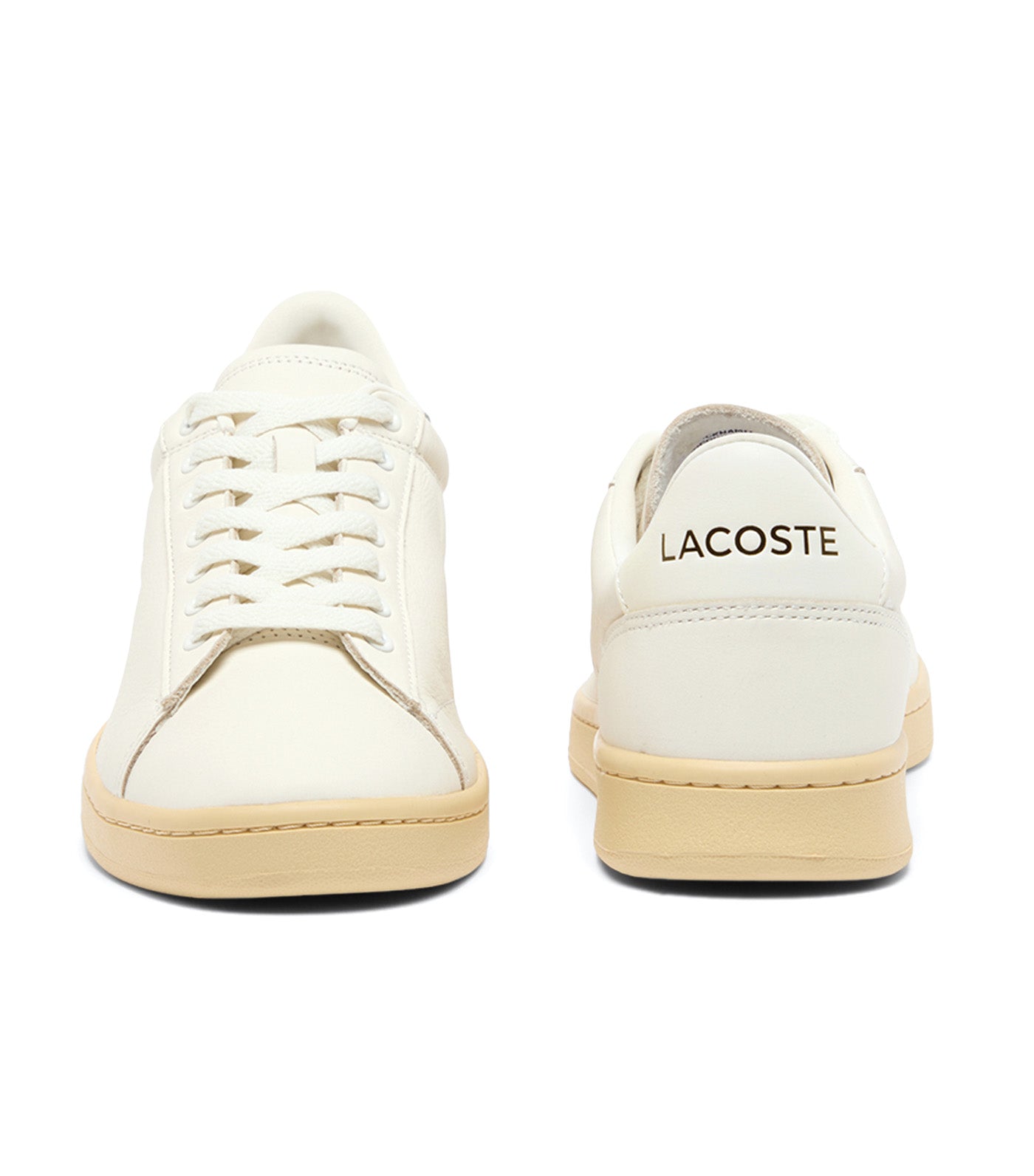 Men's Carnaby Set Leather Sneakers Off White/Light Yellow