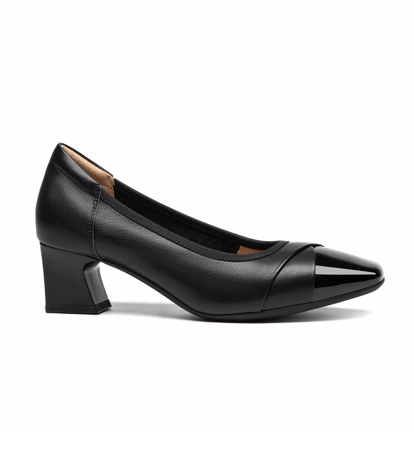 Ulissea Two-Tone Patent Leather Heels