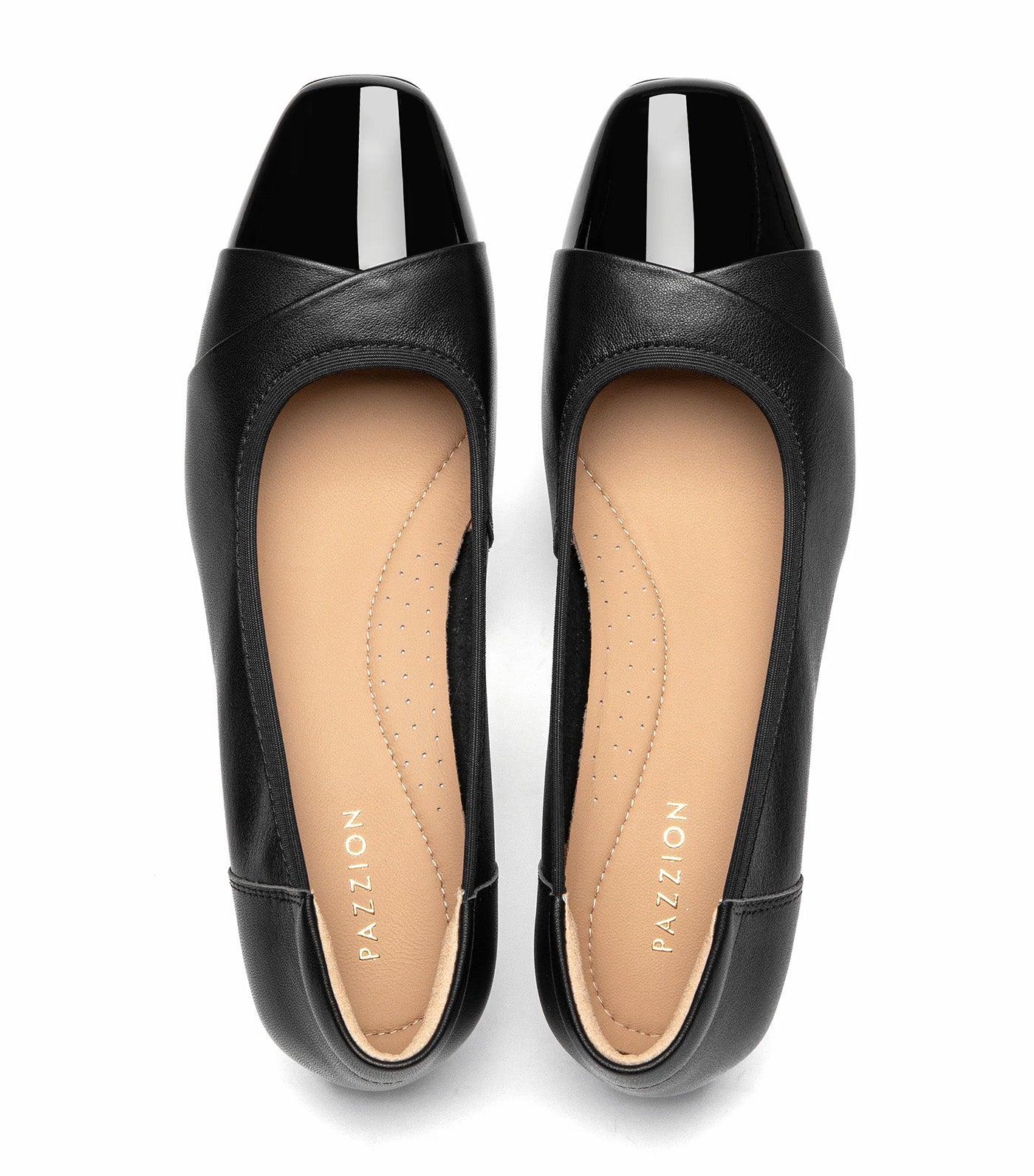 Ulissea Two-Tone Patent Leather Heels