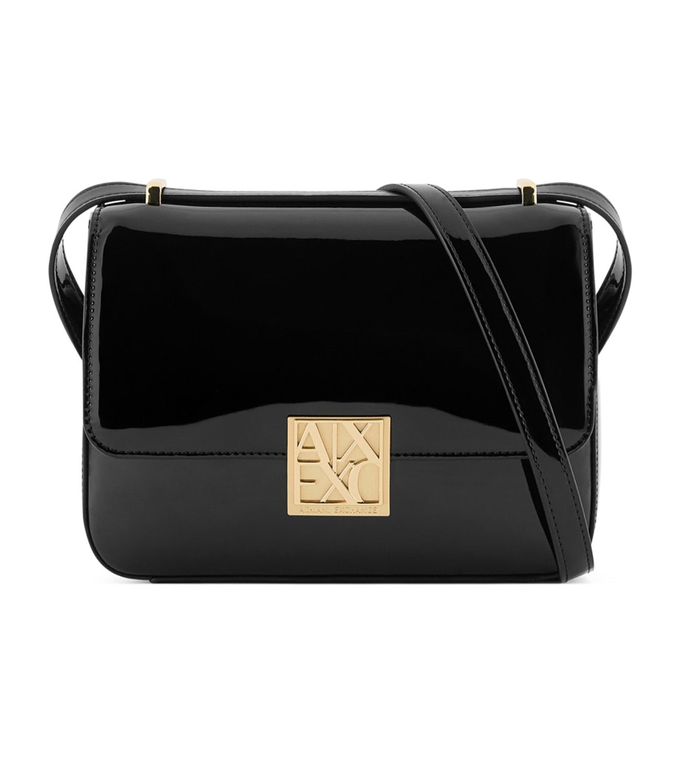 Small Shoulder Bag Logo Black