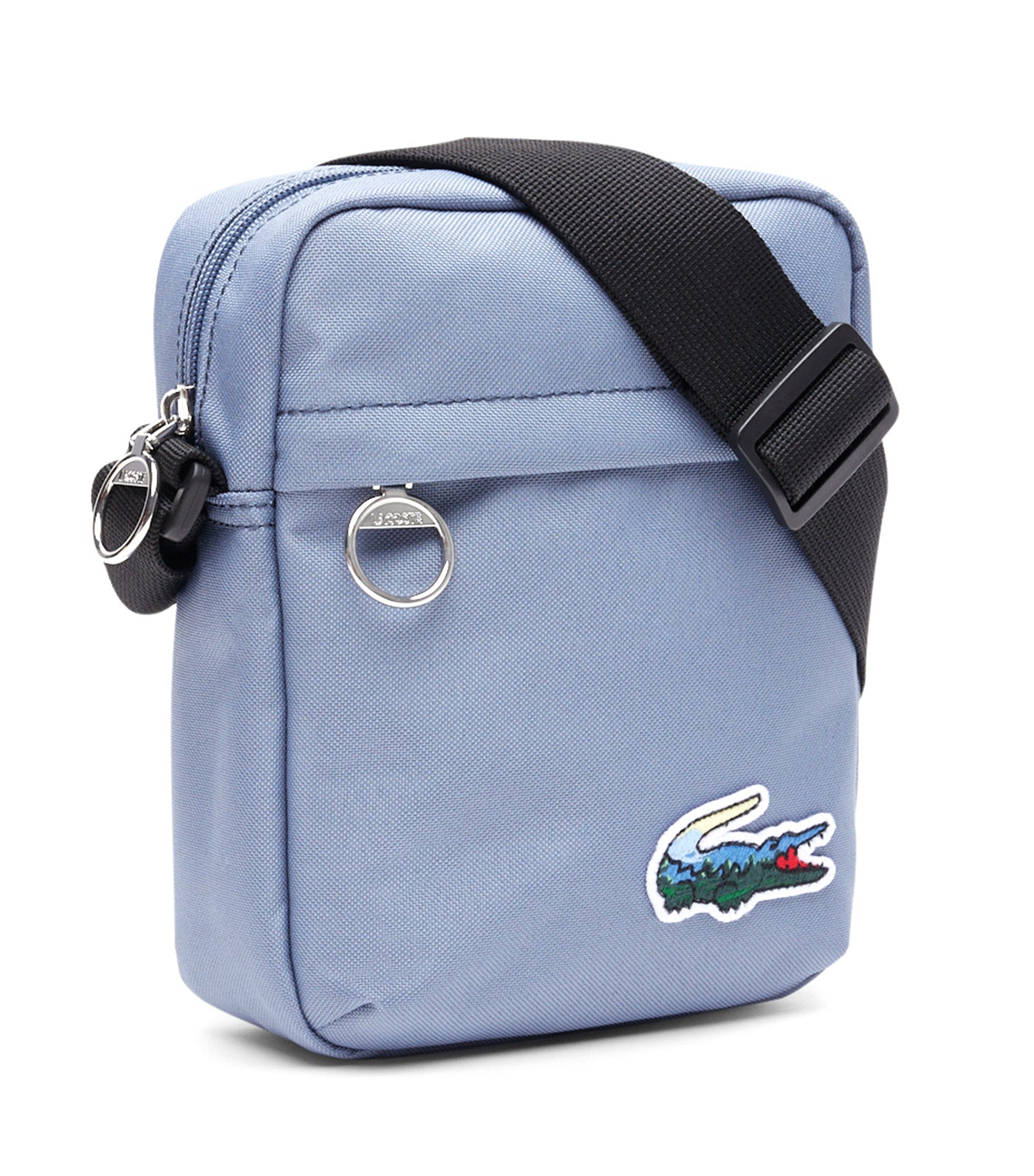 Lacoste Landscape Crocodile Satchel Mountain Croc Flint Stone