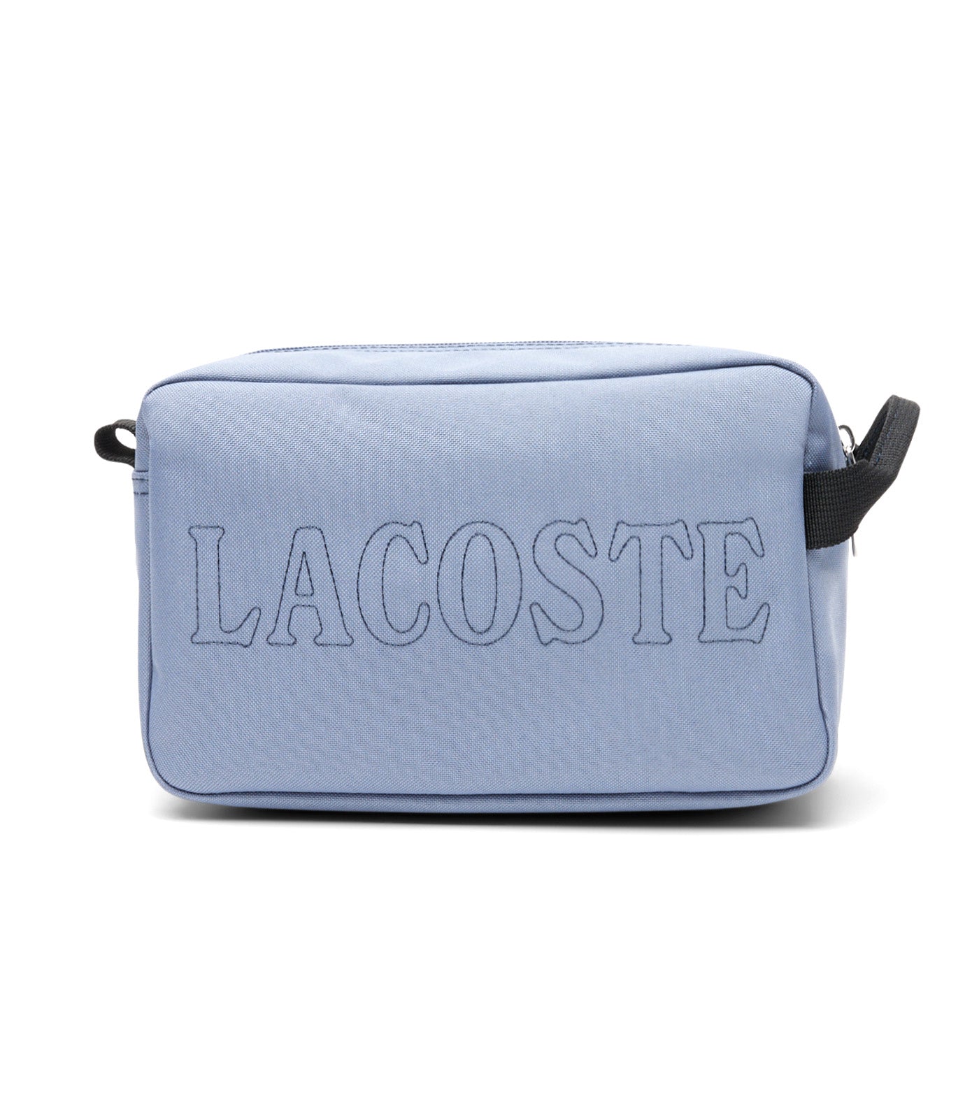 Lacoste Landscape Crocodile Vanity Bag Mountain Croc Flint Stone