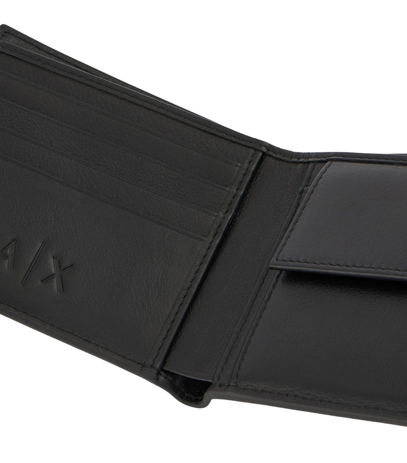 Bi-fold Wallet in Smooth Leather Black