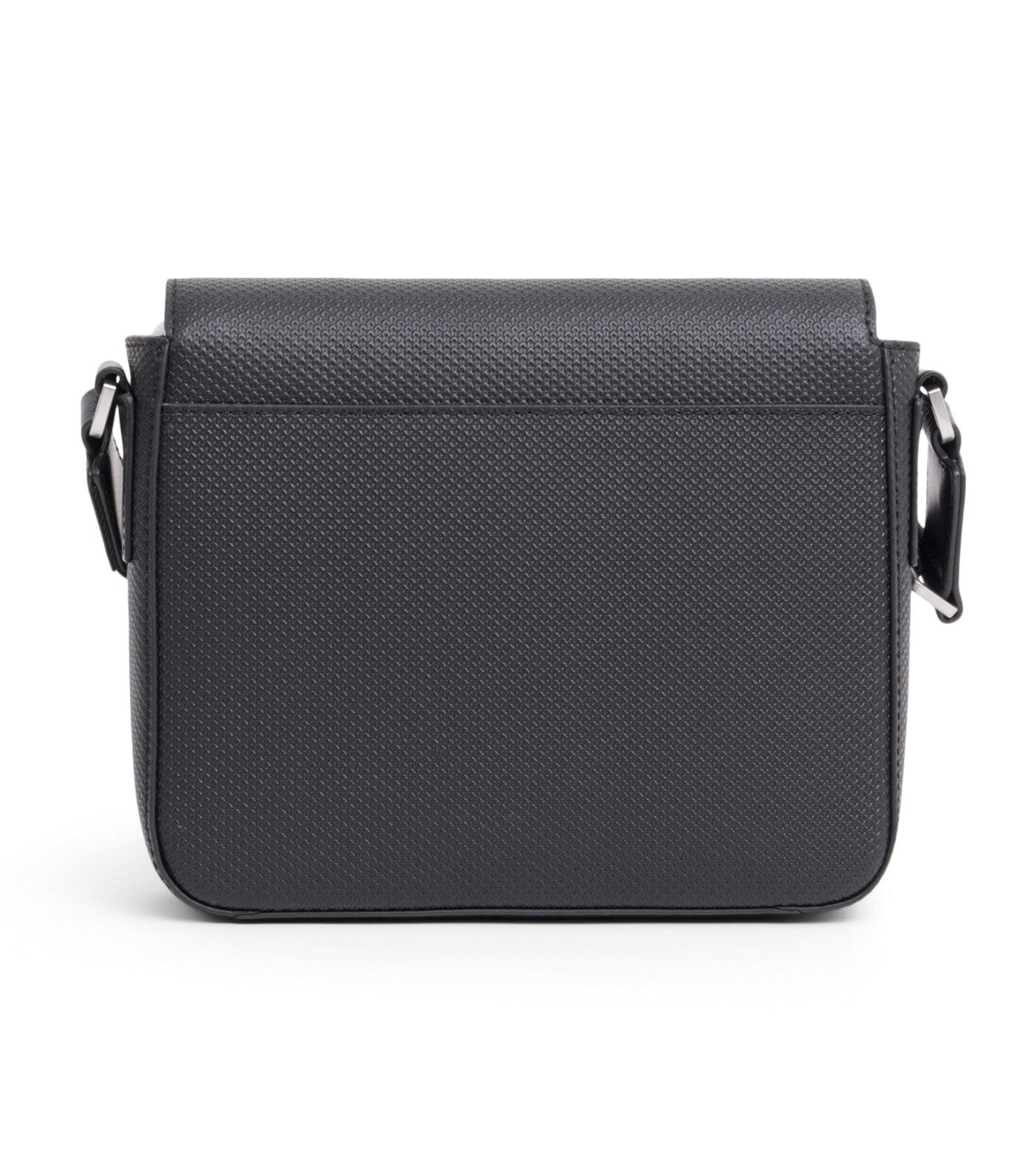 Chantaco Leather Messenger Bag Noir
