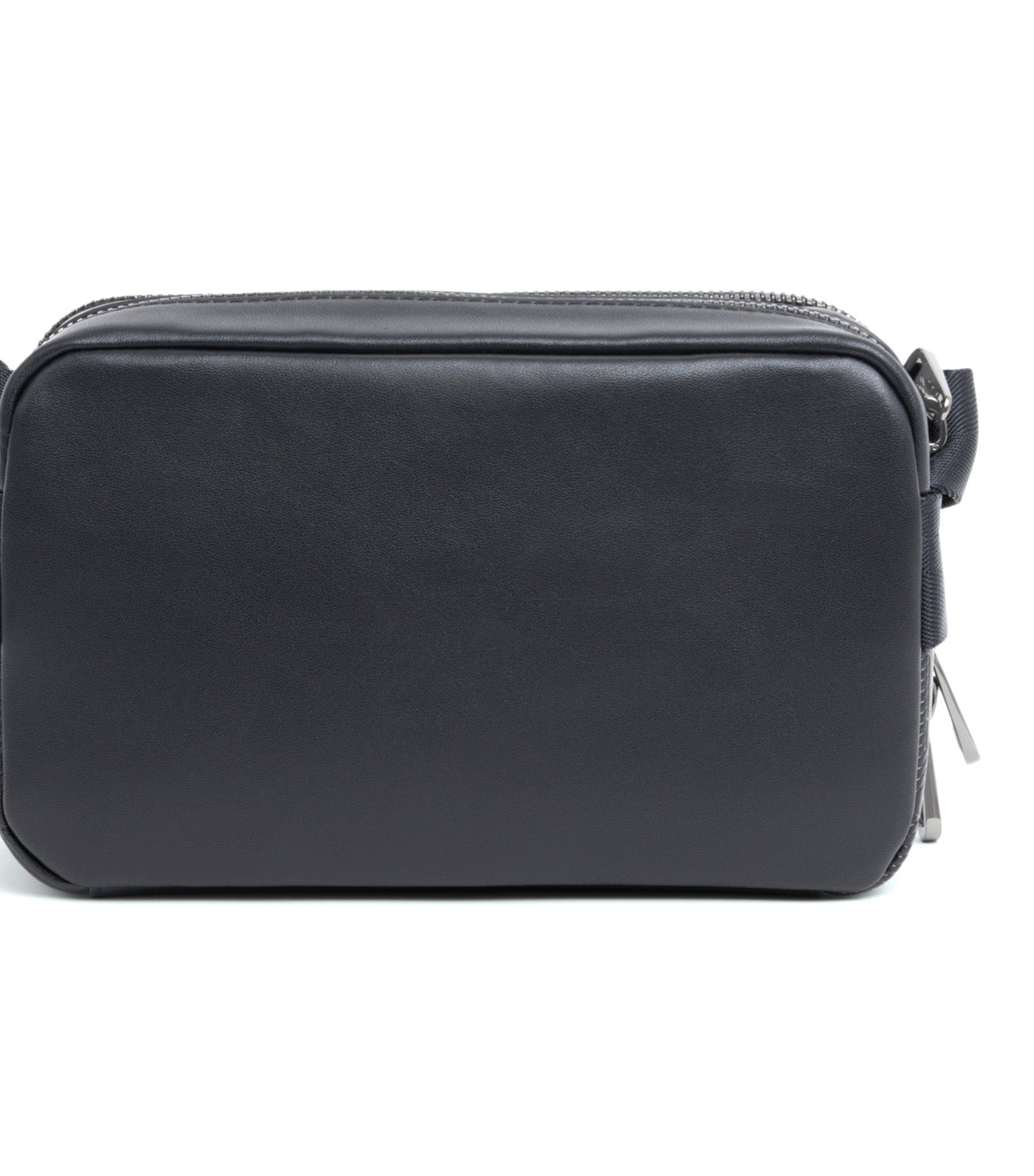 Vertical Leather Monogram Satchel