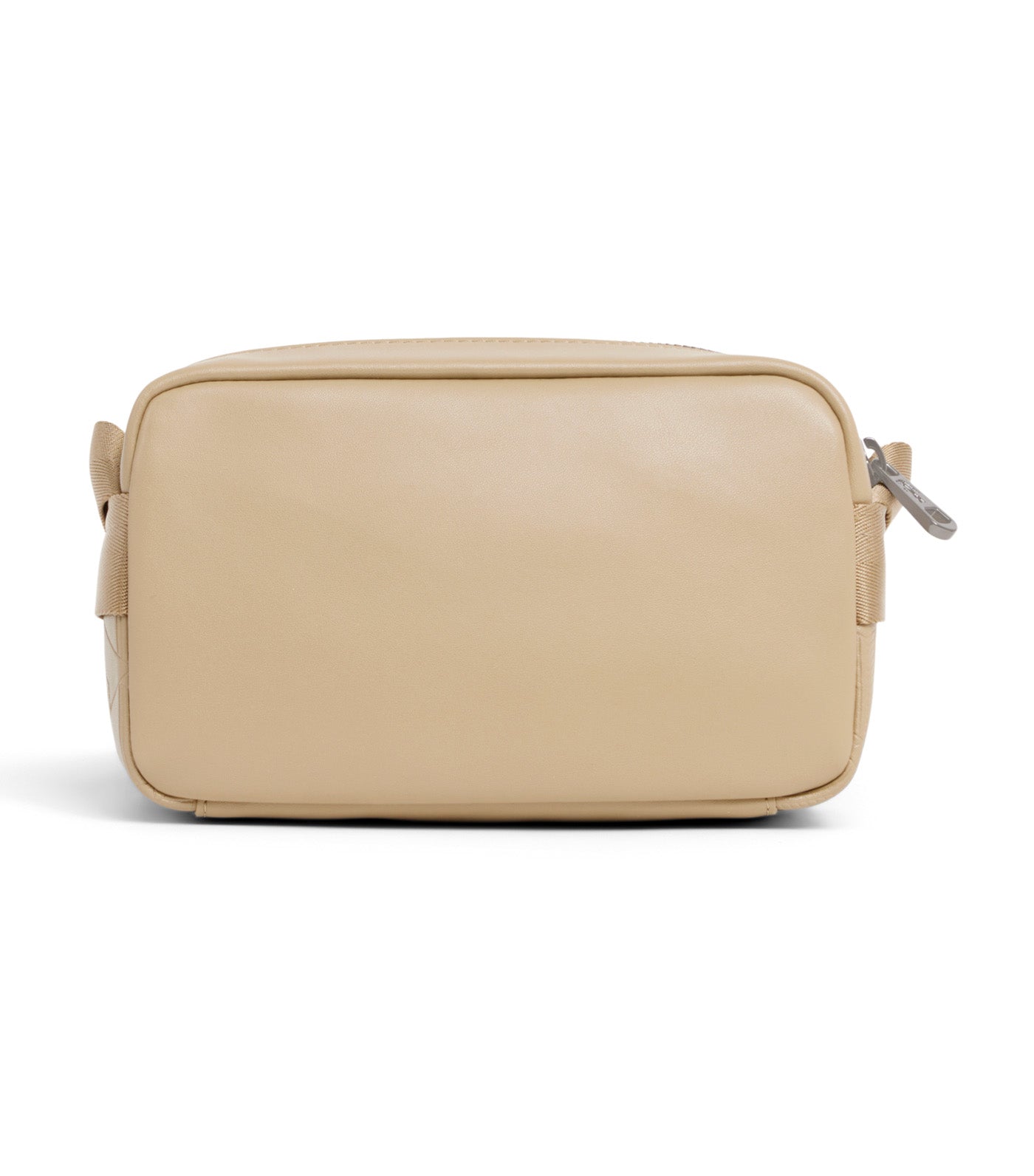 Vertical Leather Monogram Satchel