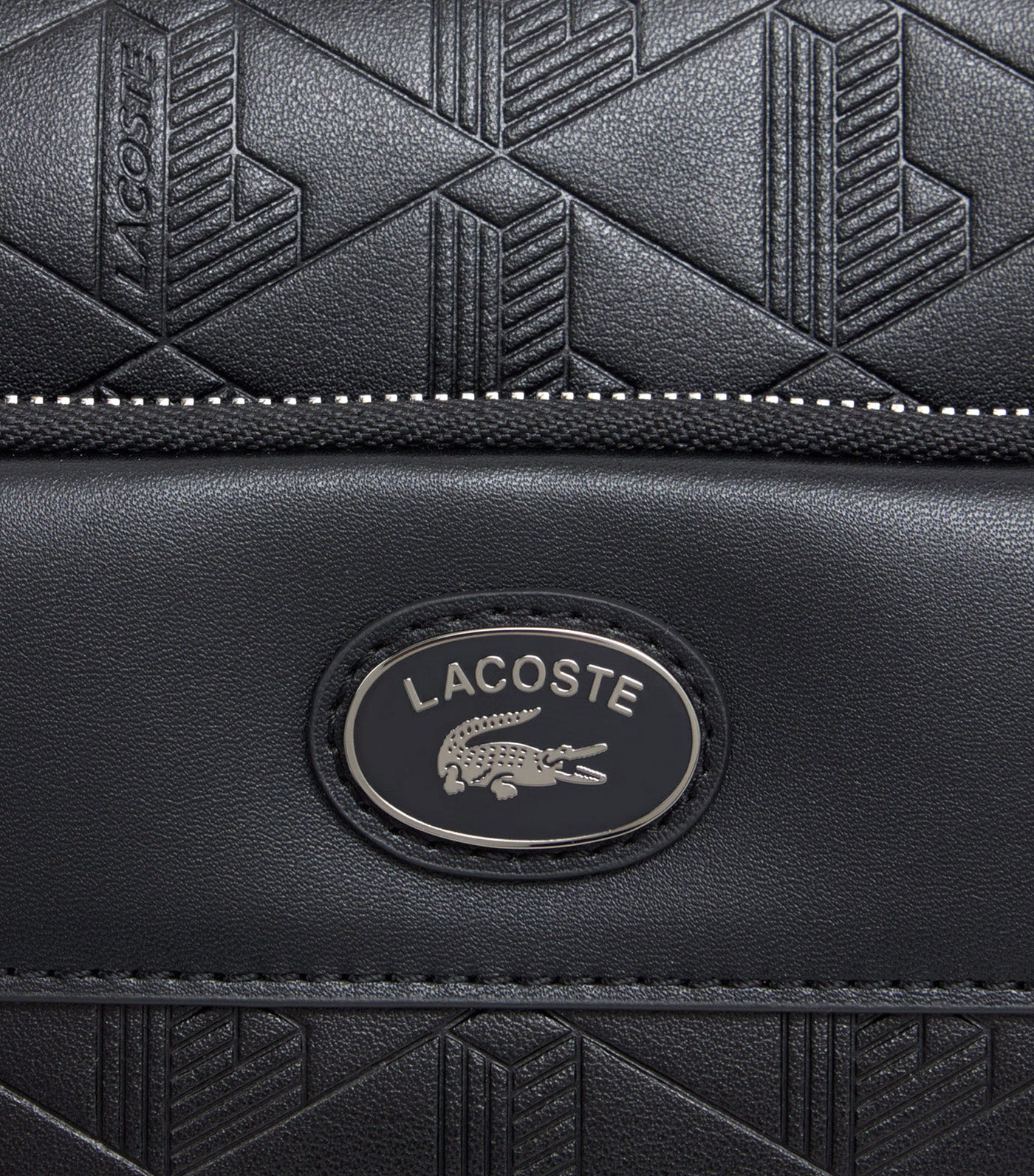 Monogram Leather Reporter Bag