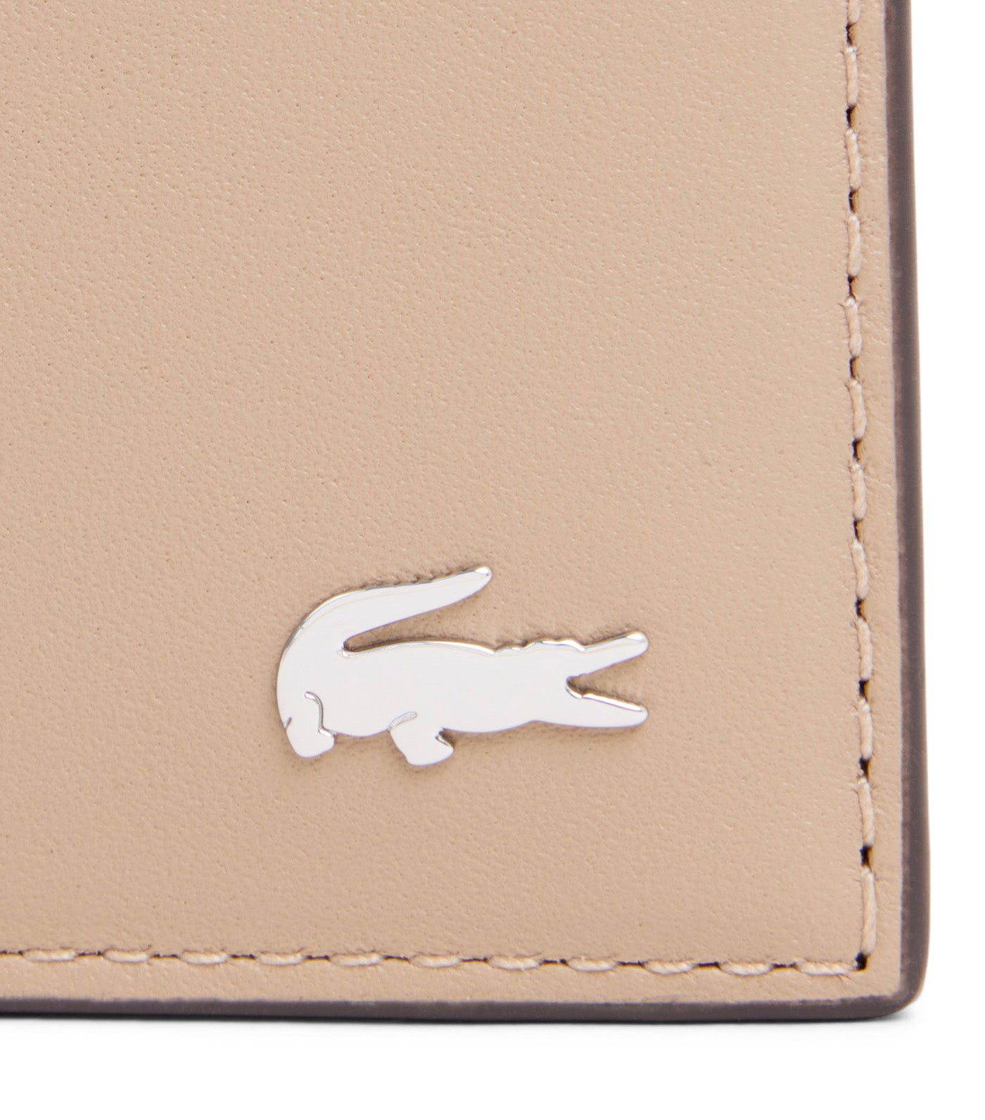 FG Leather Billfold Beige